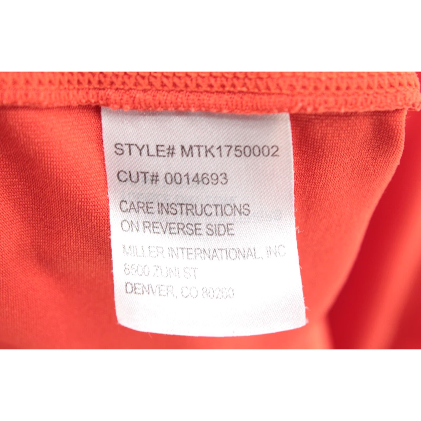 Logo 7 Cinch T Shirt Men's XL Orange Performance Classic Logo Casual Short Sleeve Size US XL / EU 56 / 4 - 7 Thumbnail