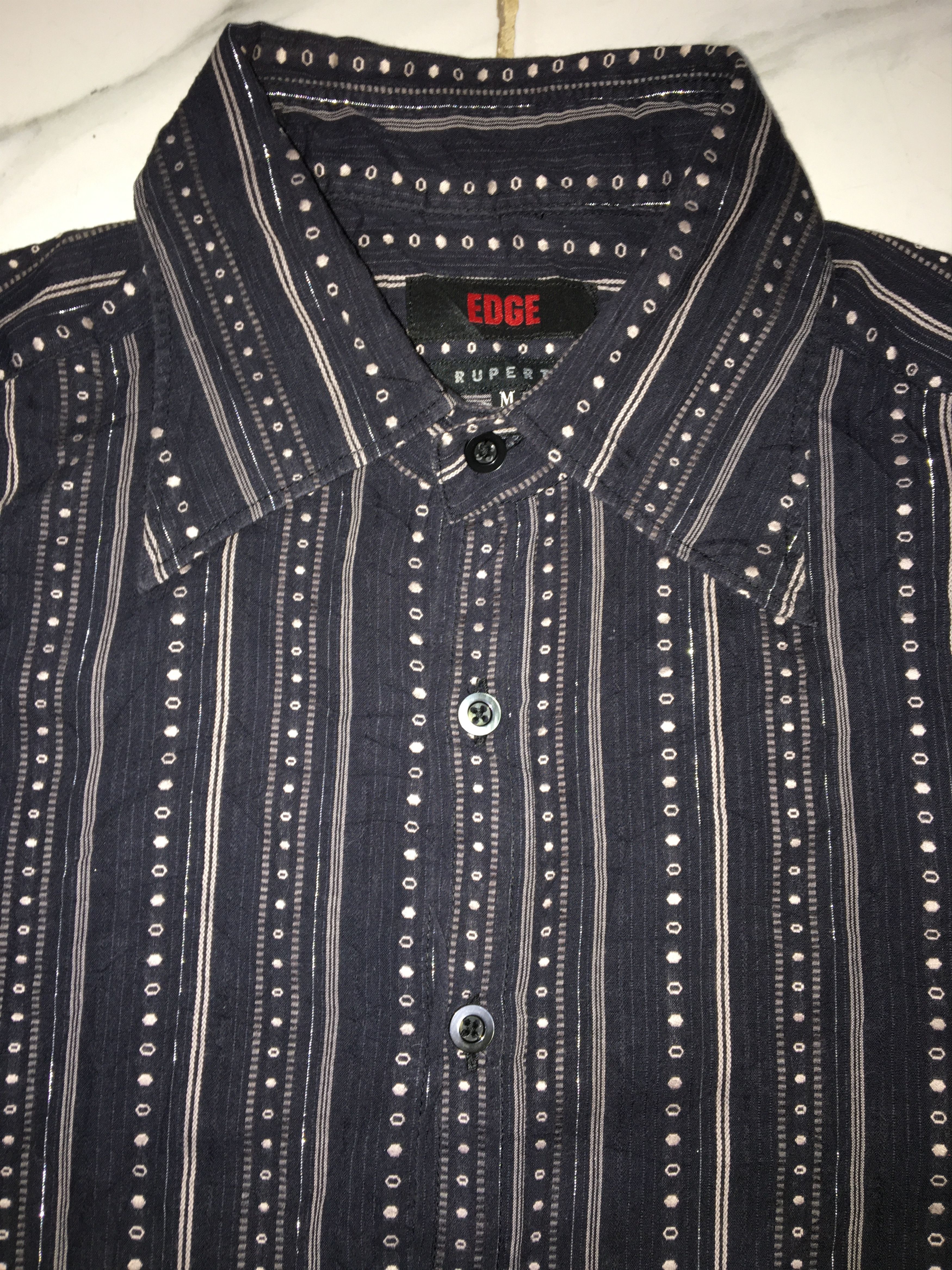 Japanese Brand EDGE RUPERT (Button Ups) Size US M / EU 48-50 / 2 - 4 Thumbnail