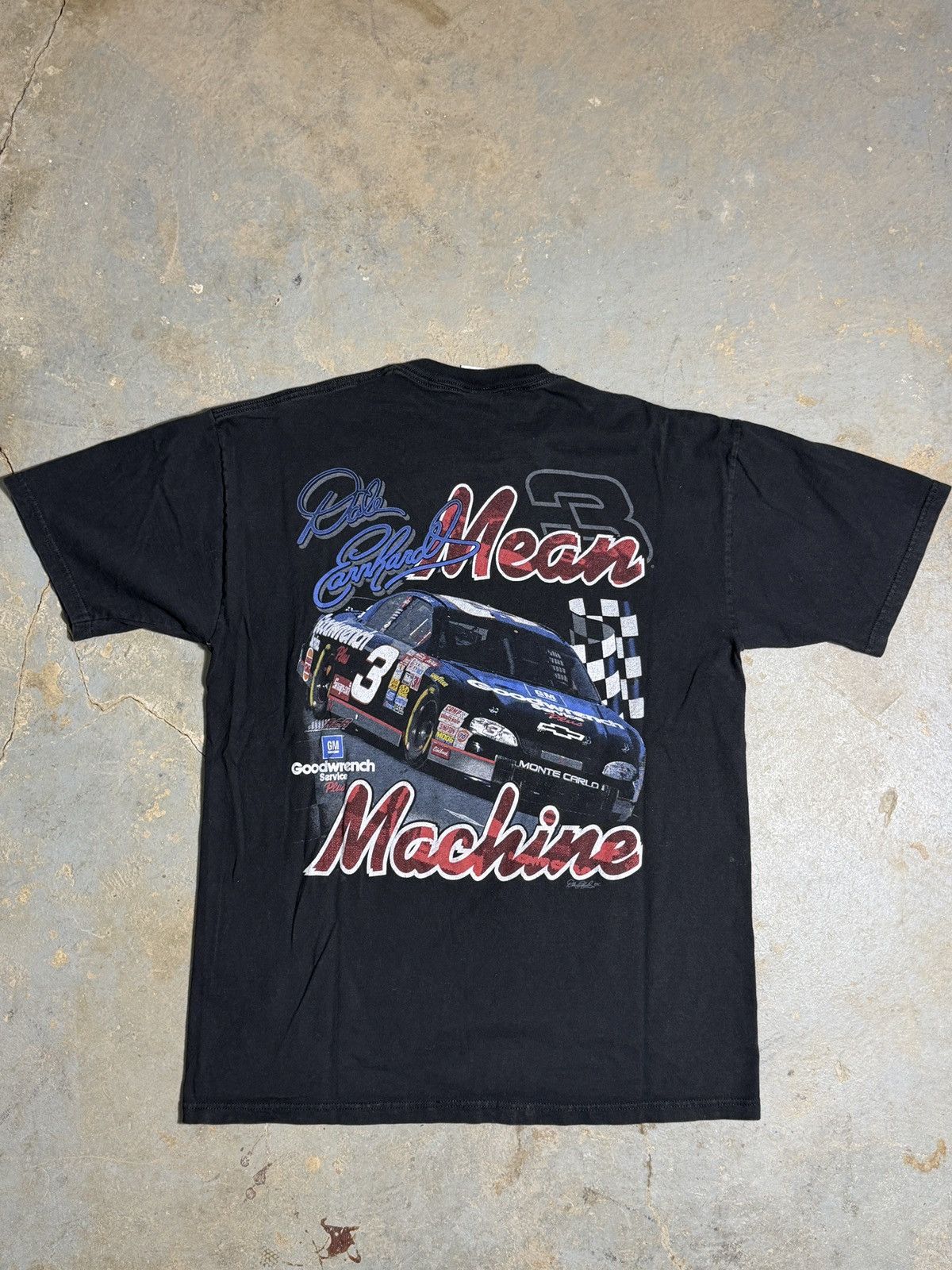 NASCAR Vintage Dale Earnhardt Mean Machine Tee Size US L / EU 52-54 / 3 - 3 Thumbnail