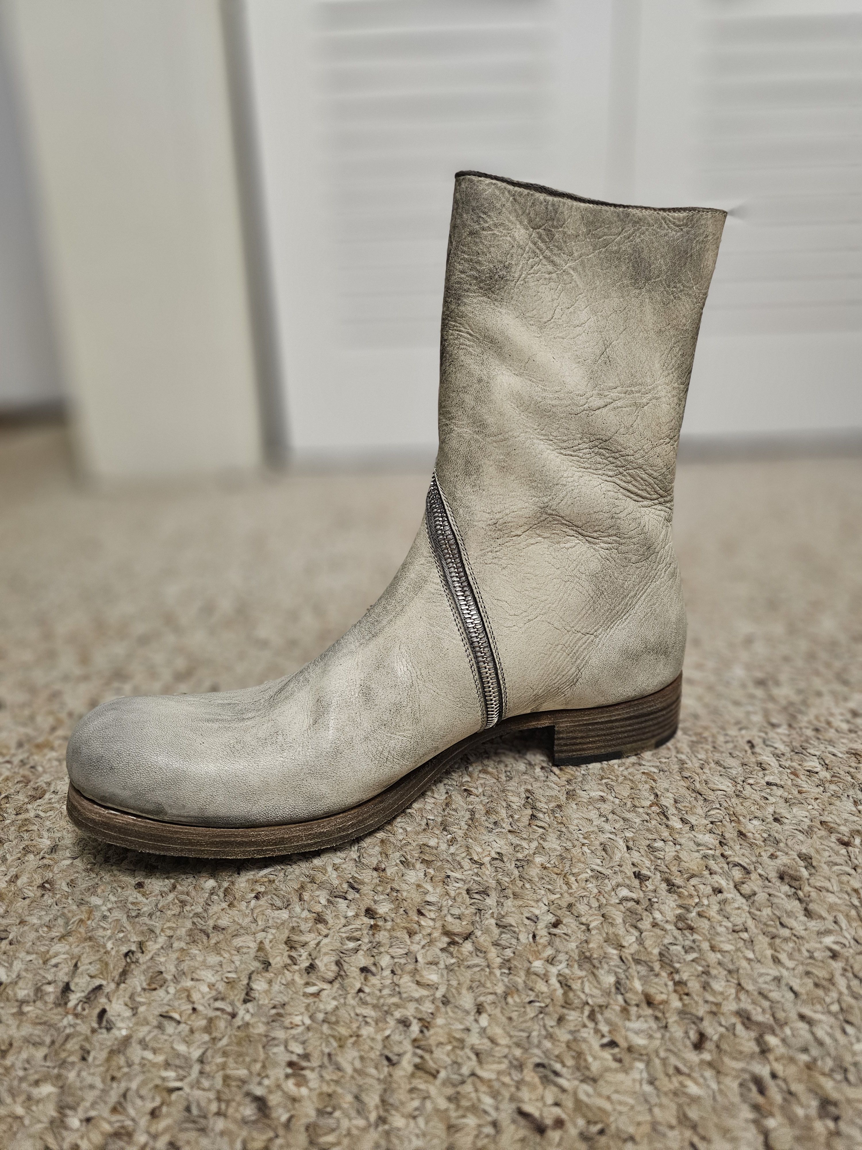 image of Maurizio AMadei M.a+ Tall Boots in Carbon, Men's (Size 10)