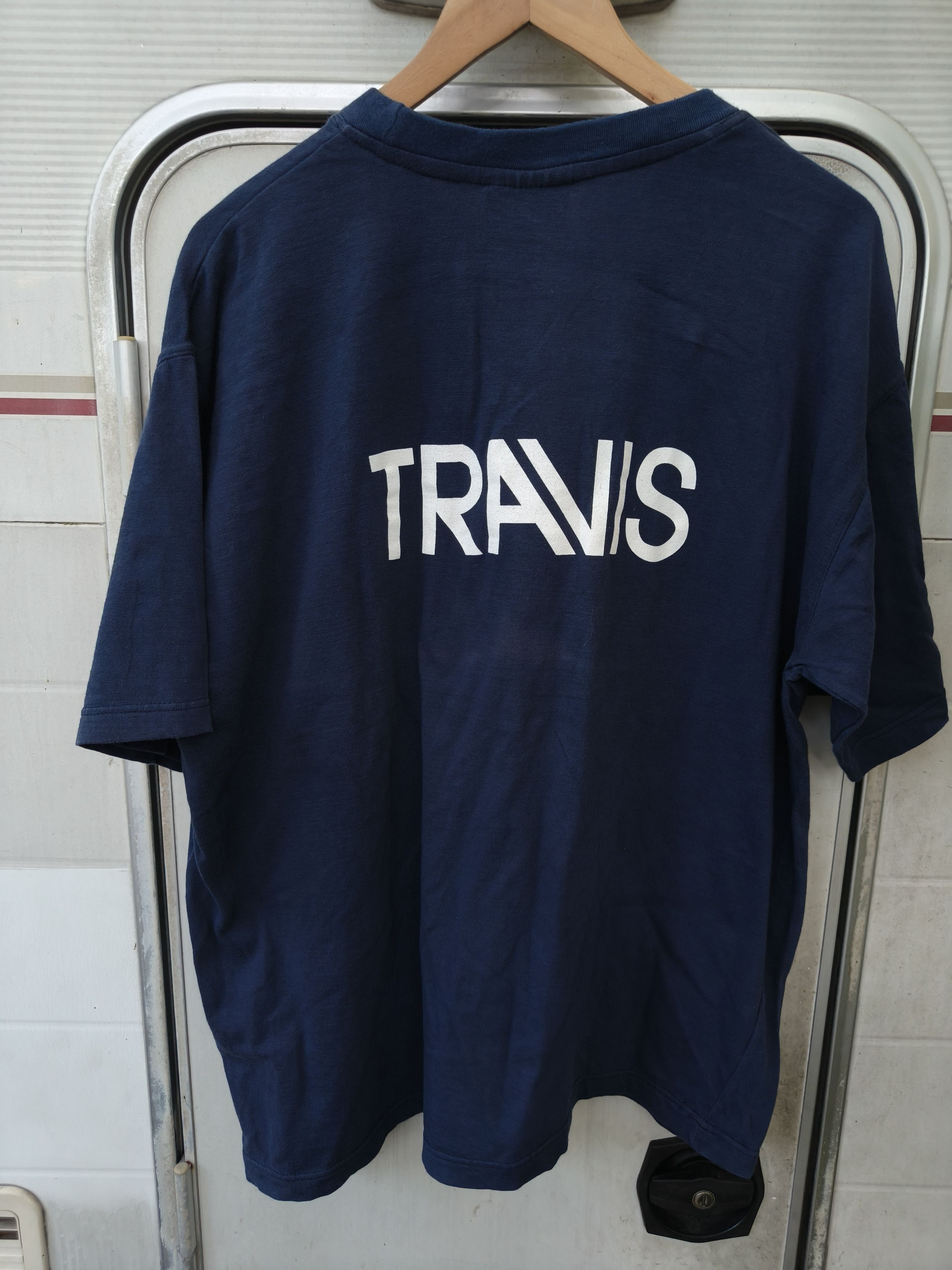 Band Tees Vintage 90s Travis (The man who) shirt Size US XL / EU 56 / 4 - 2 Thumbnail