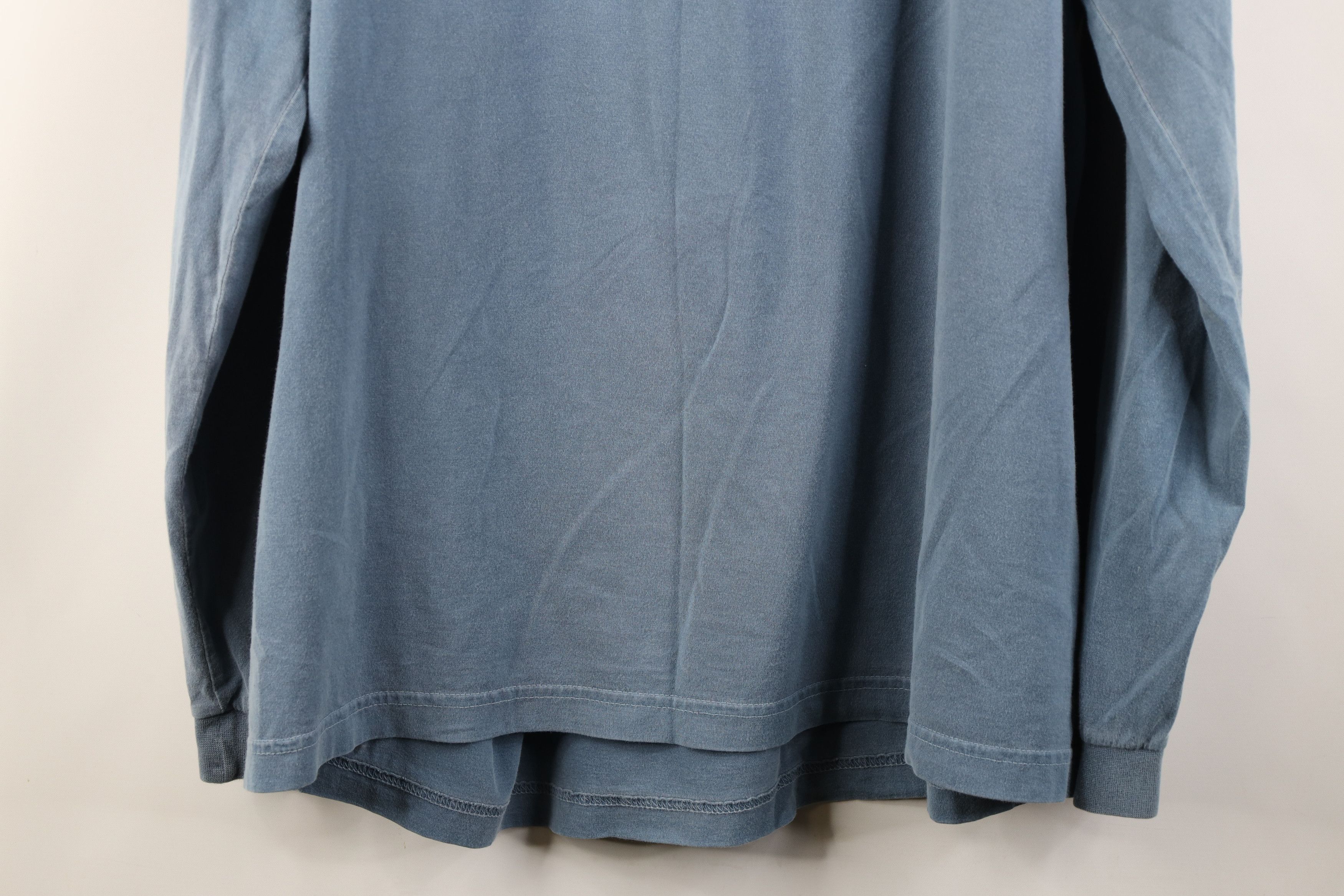 Life is Good Vintage Life Is Good Tree Long Sleeve T-Shirt Blue Cotton Size US XL / EU 56 / 4 - 15 Thumbnail