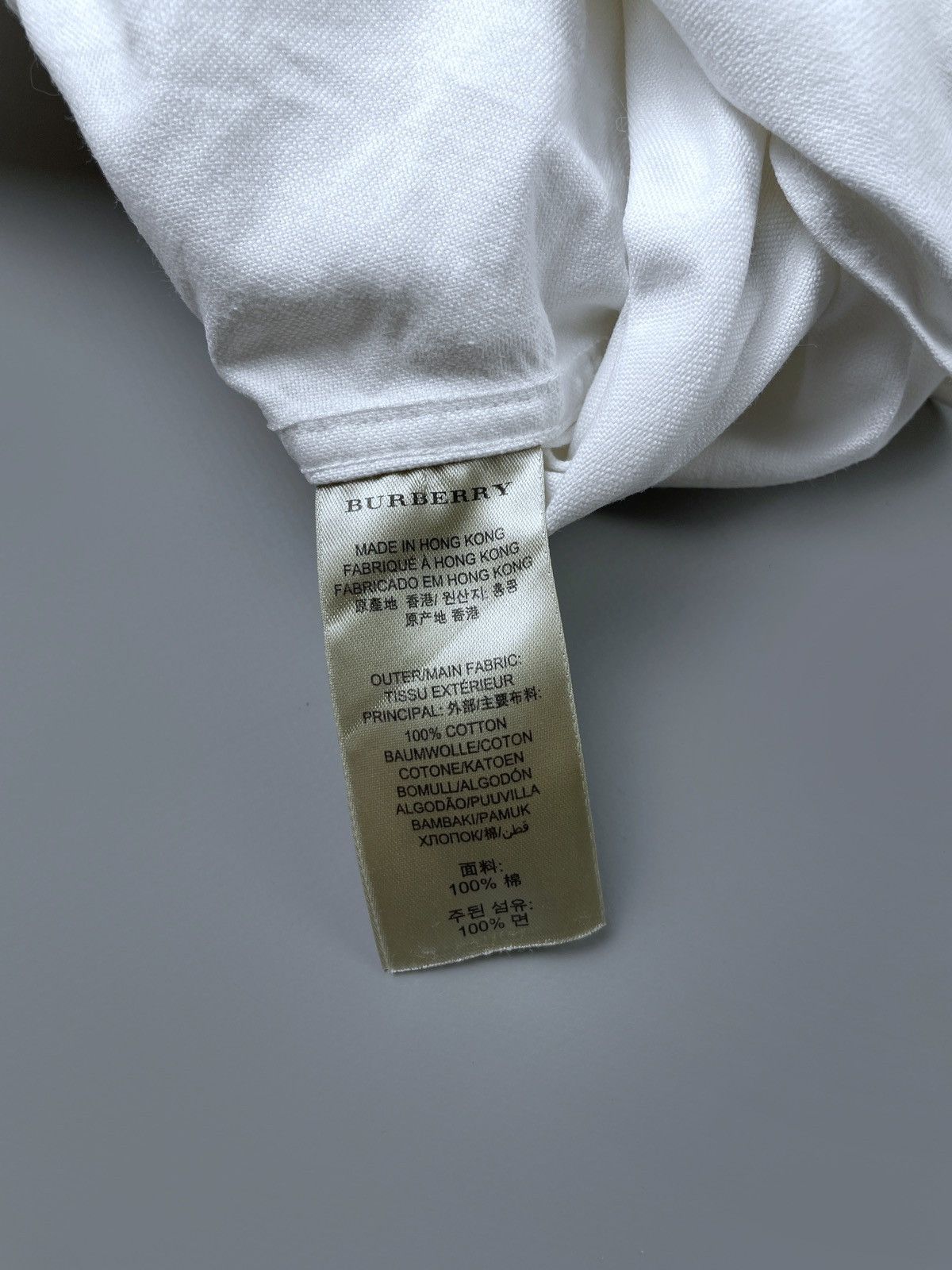 Burberry Burberry Brit Oxford Classic White Nova Check Shirt Size XL Size US XL / EU 56 / 4 - 15 Thumbnail