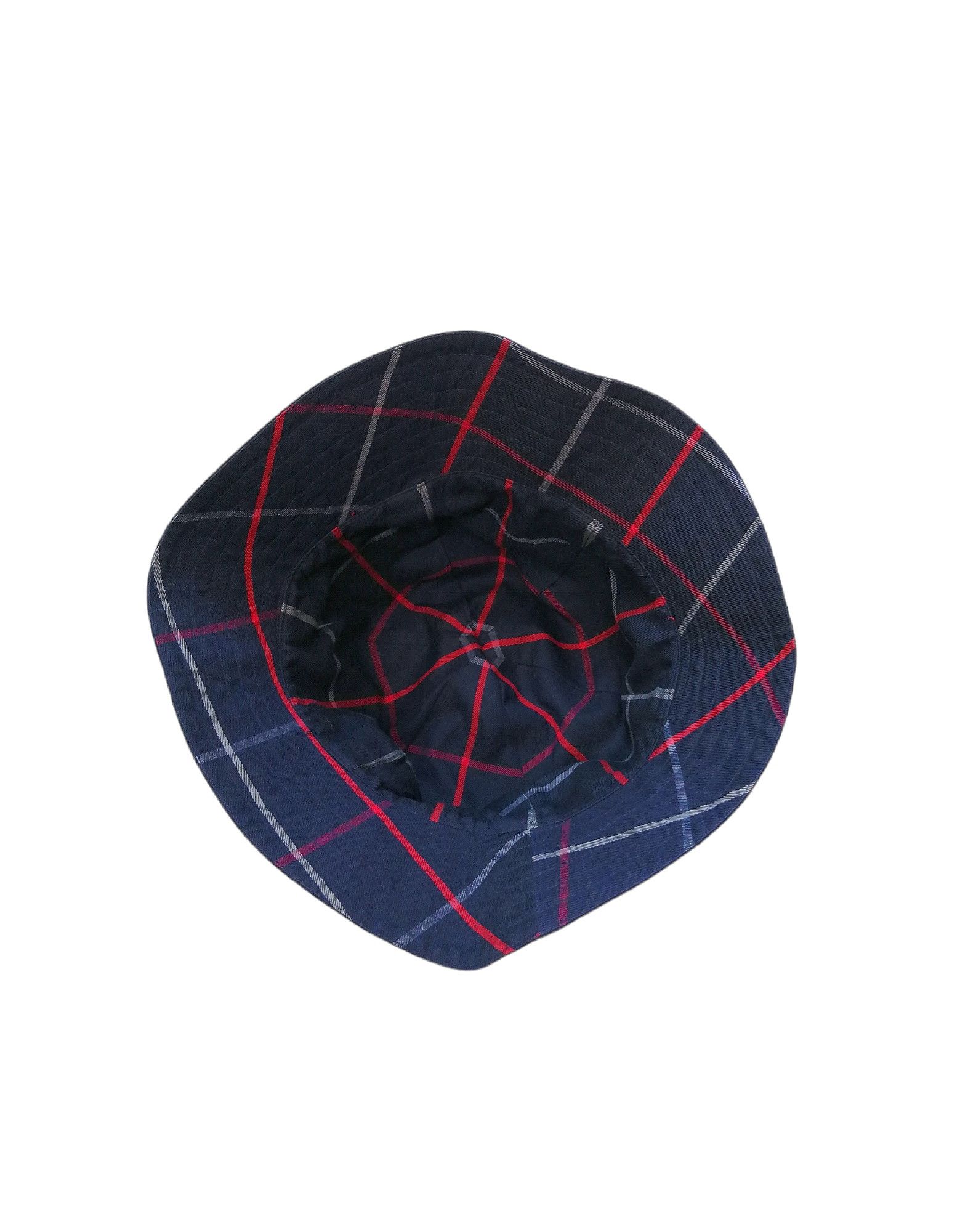Burberry × Vintage Vintage Burberry Bucket Hat Nova Check Panama Reversible Size ONE SIZE - 9 Thumbnail