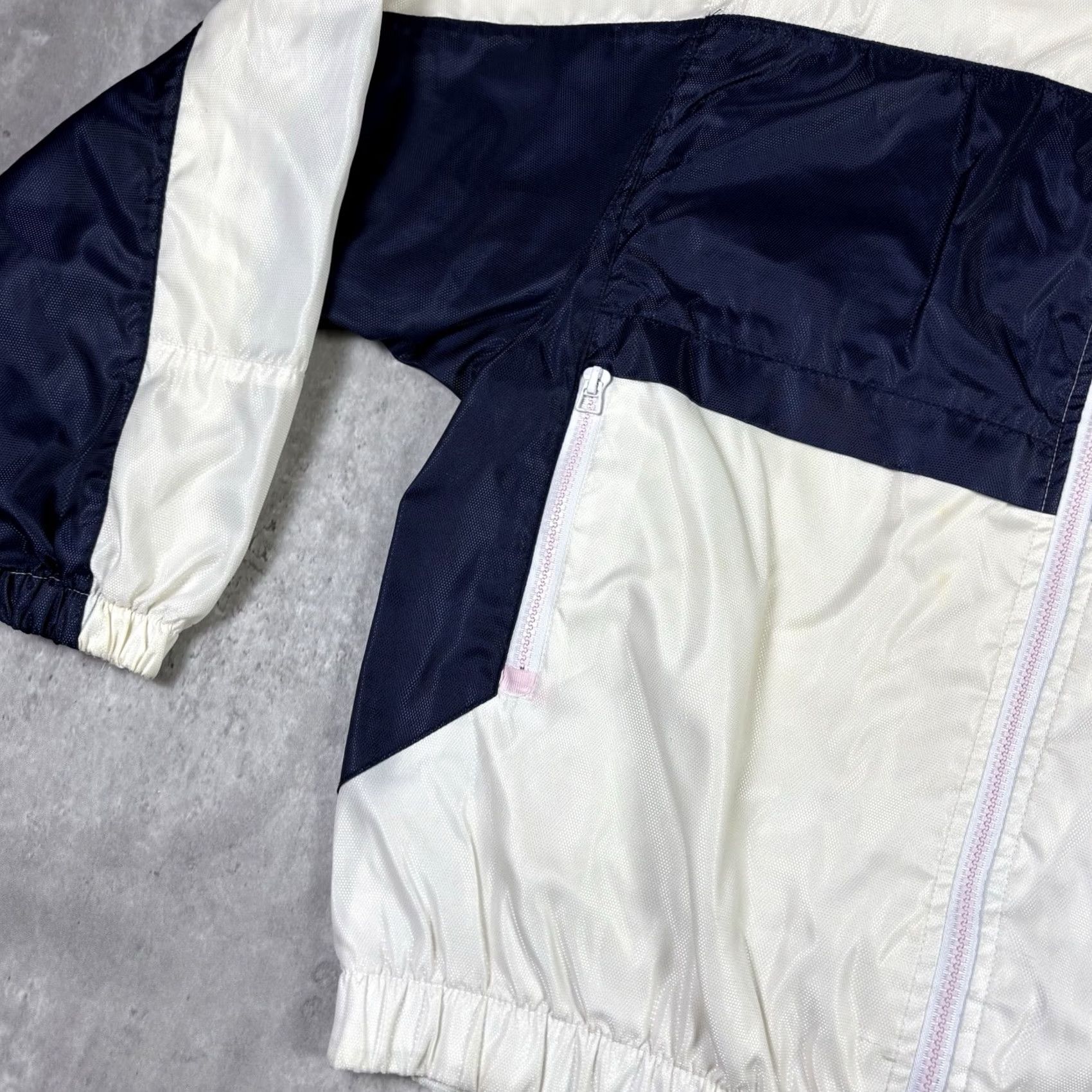 Reebok 90s Reebok Windbreaker Jacket XL Activewear Womens Blue White Size XL / US 12-14 / IT 48-50 - 6 Thumbnail