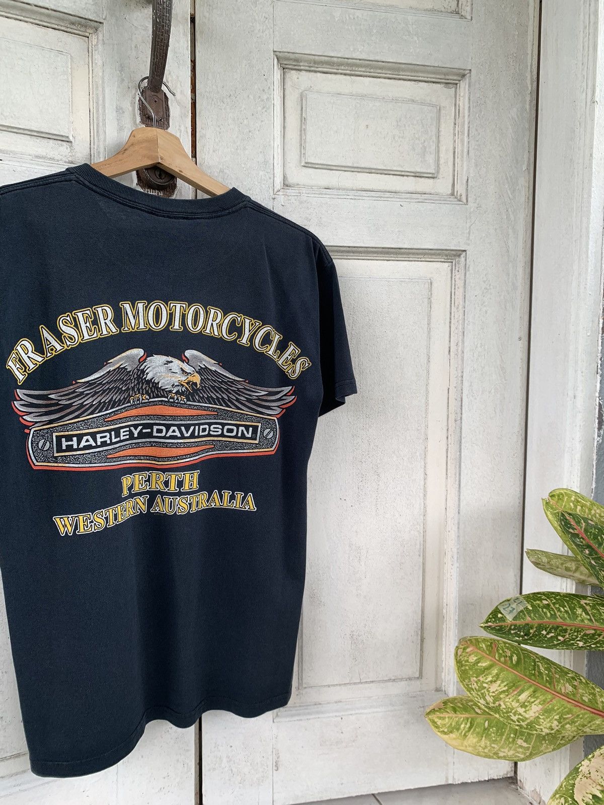 Harley Davidson × Vintage Vintage Harley Davidson Double print Size US S / EU 44-46 / 1 - 2 Thumbnail