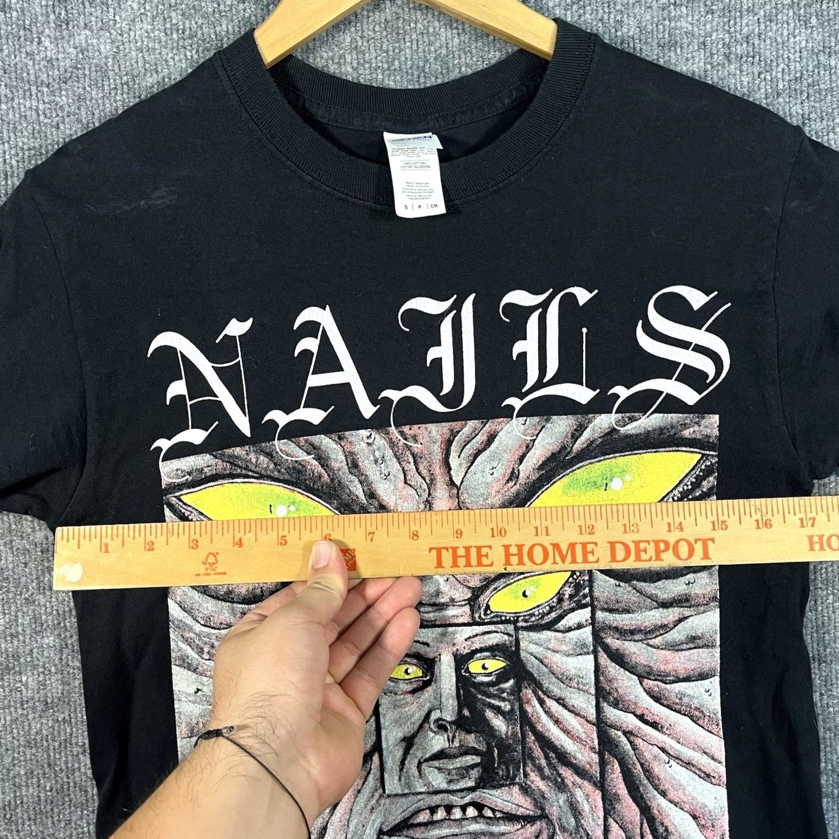 Gildan Gildan Black Hardcore Metal Grindcore Band Tee Small Men Regular Size US S / EU 44-46 / 1 - 5 Thumbnail