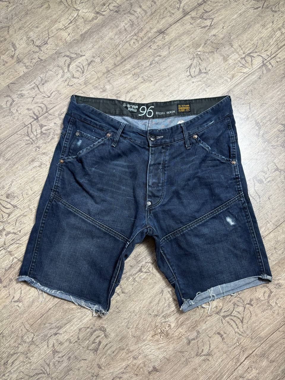 G-Star G-Star Raw 96 Cropped Y2K Bermuda Denim Shorts Size US 33 - 9 Thumbnail