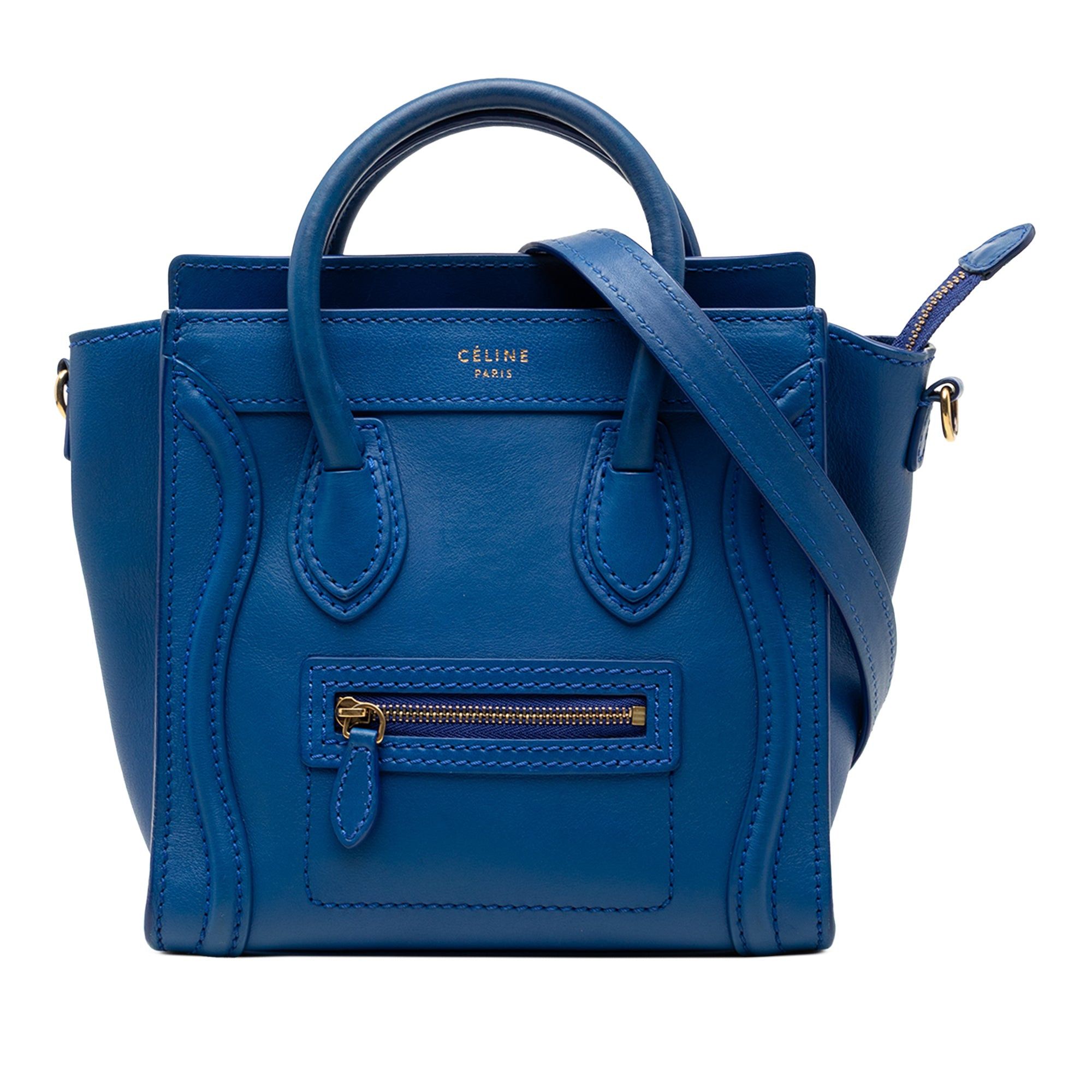 Celine Nano Leather Luggage Tote Size ONE SIZE - 1 Thumbnail