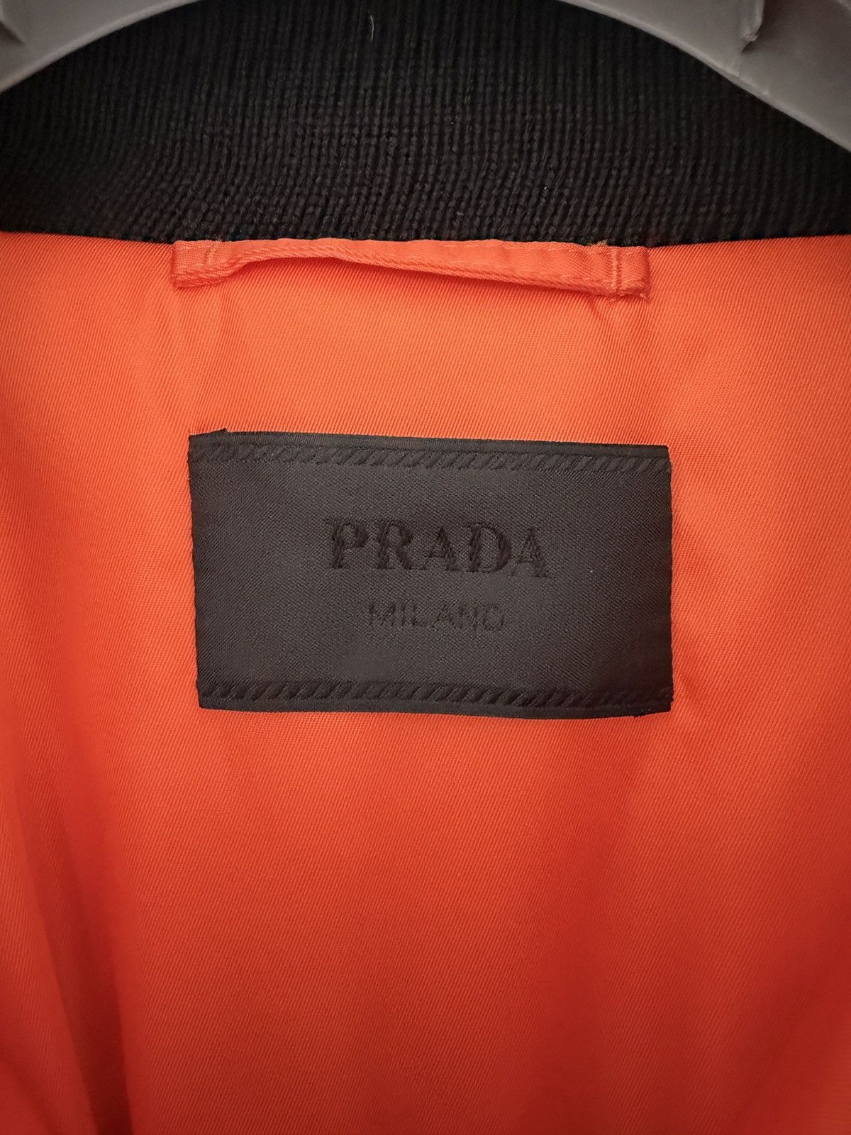 Prada PRADA Padded Re-Nylon Bomber Blouson Jacket Size US S / EU 44-46 / 1 - 9 Thumbnail