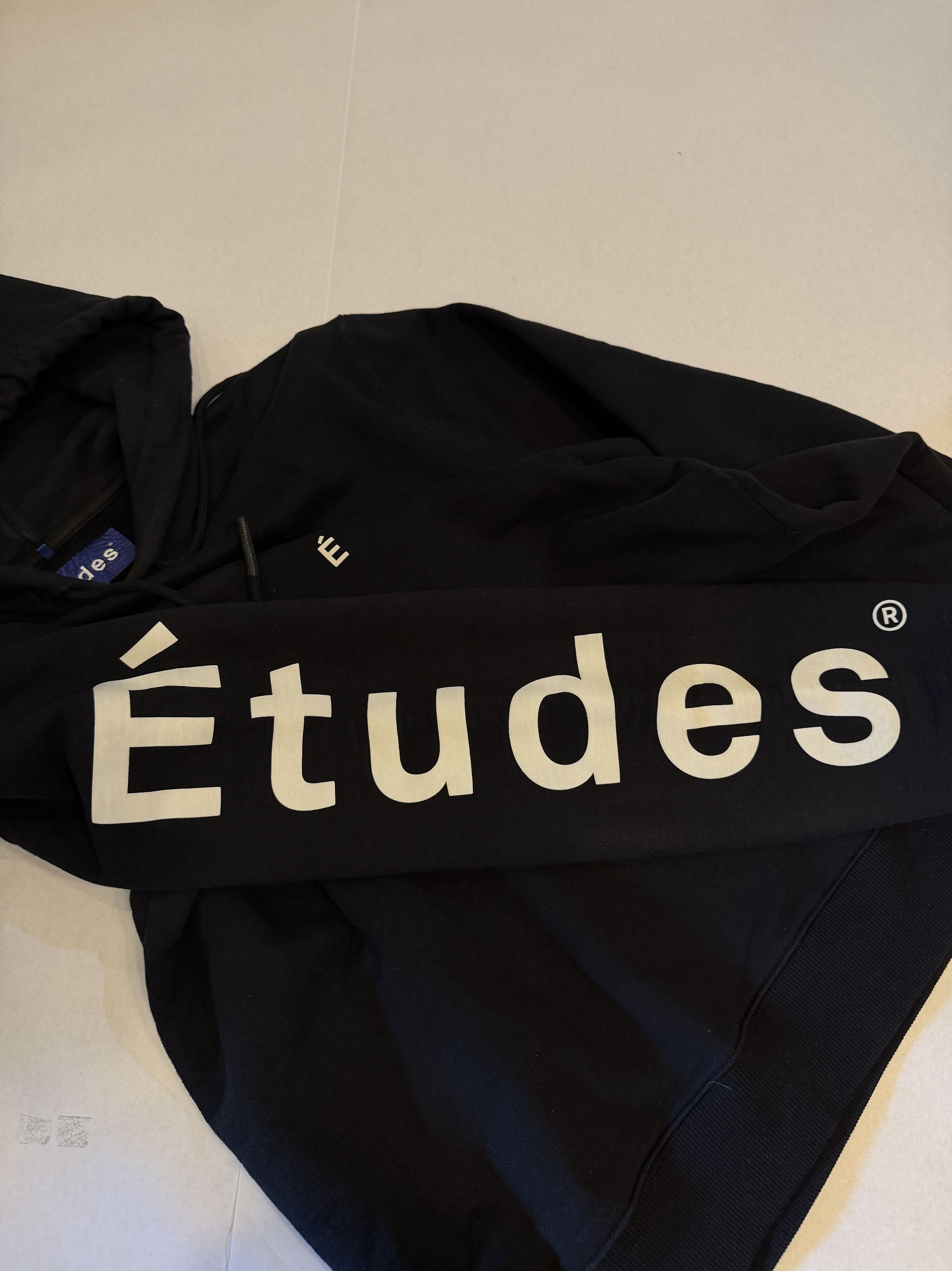 Etudes Etudes Logo Hoodie Size US XXL / EU 58 / 5 - 4 Thumbnail