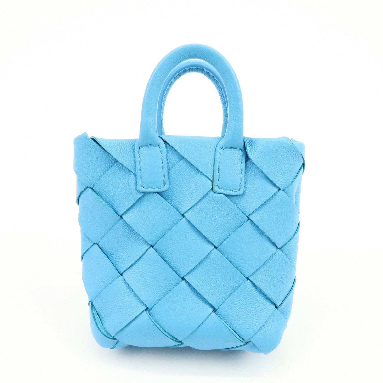Bottega Veneta Bottega Veneta Intrecciato Nappa Leather Bag Charm Light Size ONE SIZE - 2 Thumbnail