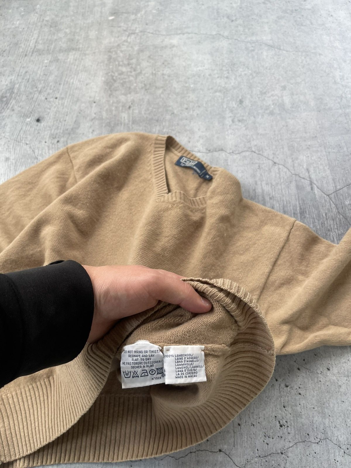 Polo Ralph Lauren × Vintage Vintage Polo Ralph Lauren Sweater Brown Pima Cotton Size US M / EU 48-50 / 2 - 5 Thumbnail