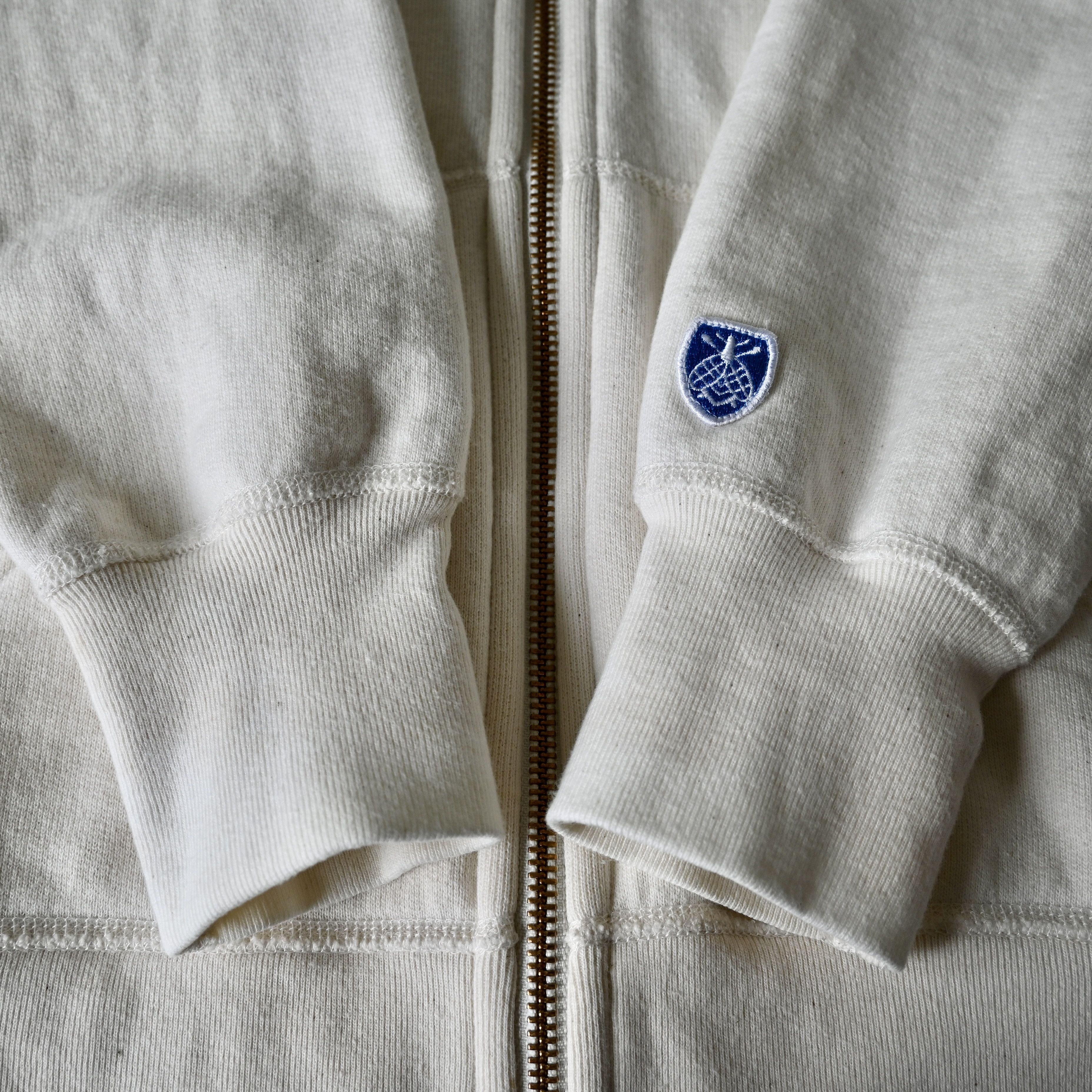 Orcival ORCIVAL loopwheeled ecru cotton zip-up hoodie Size S / US 4 / IT 40 - 13 Thumbnail