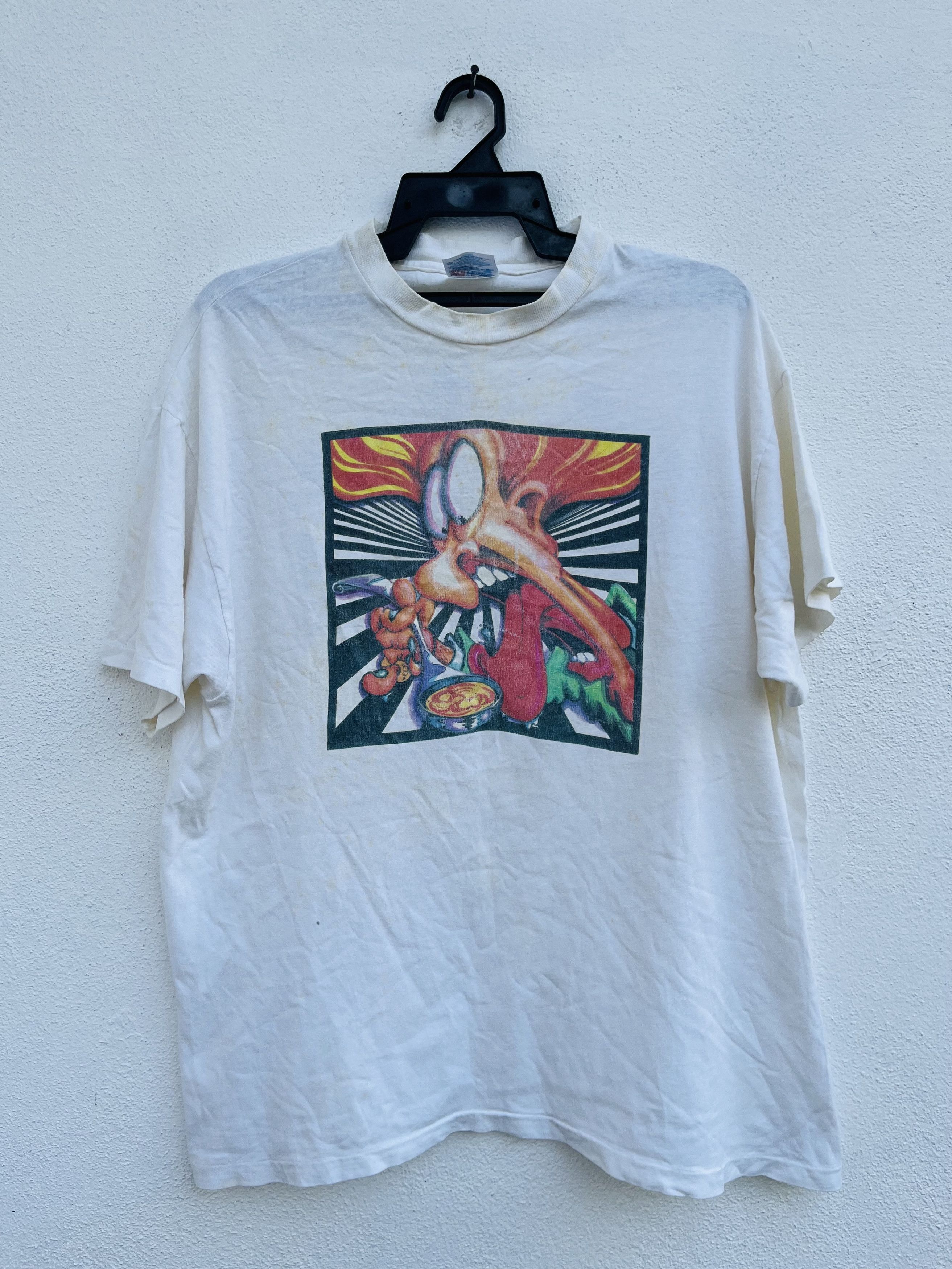 Japanese Brand × Vintage Vintage Groove Spoon Psychic Gyration Band Music Shirt Size US XL / EU 56 / 4 - 1 Thumbnail