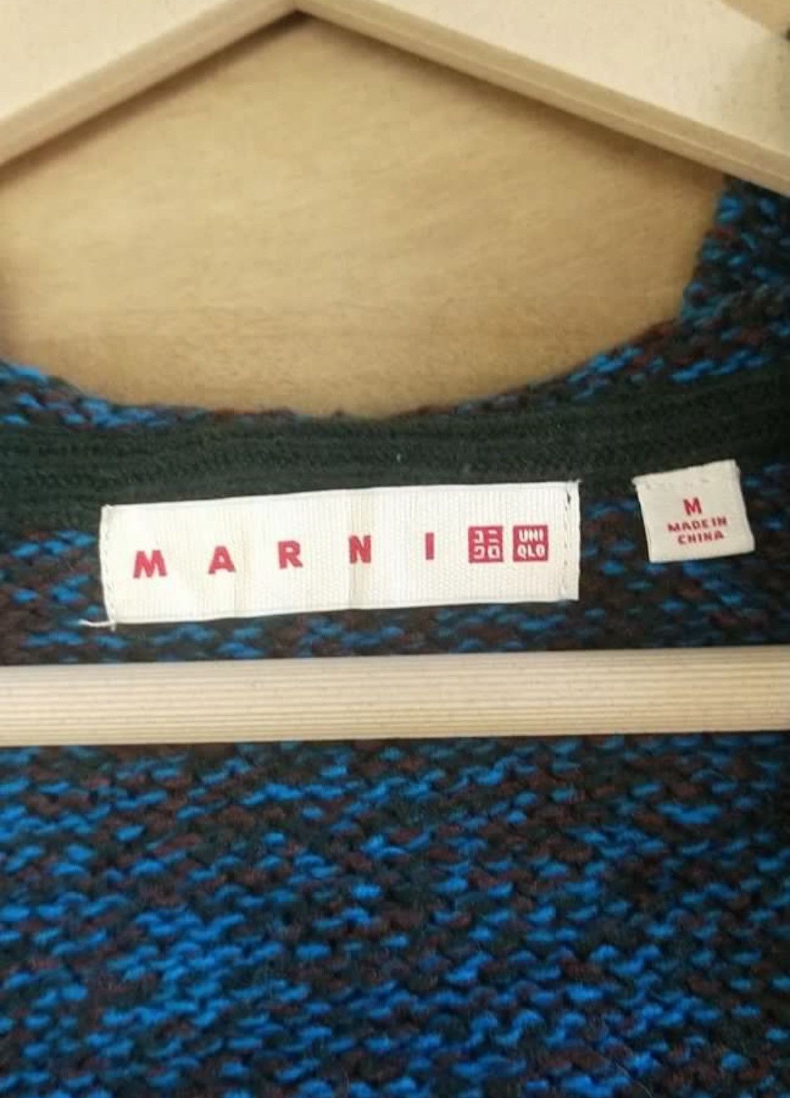 Marni Marni Knitted Zip Oversized Hoodie Sweater MIX COLOUR YARN Size US M / EU 48-50 / 2 - 6 Thumbnail