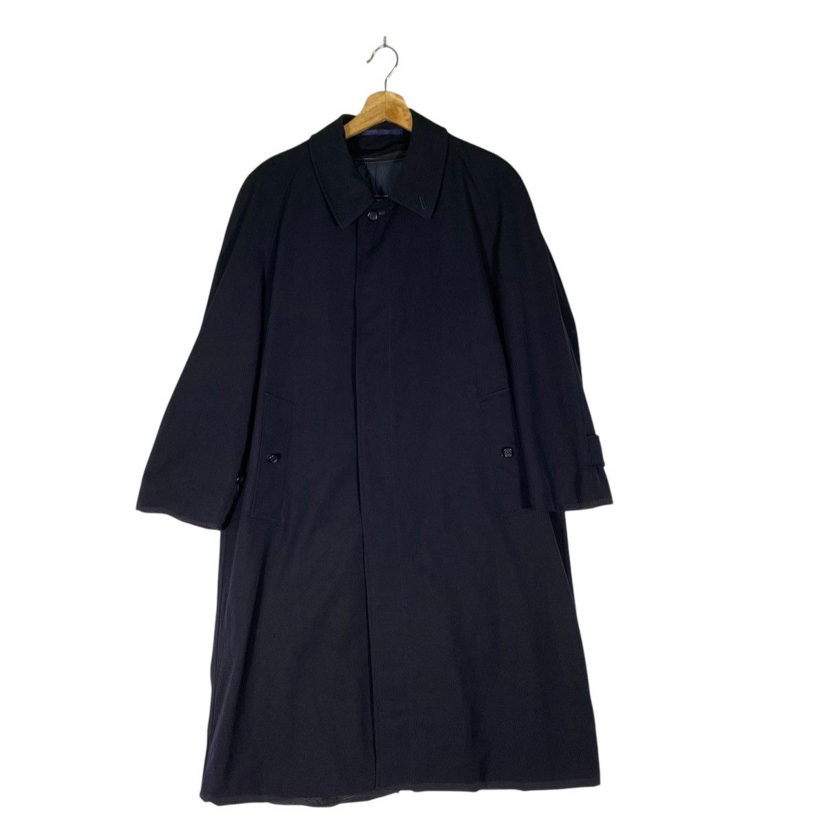 Burberry × Burberry Prorsum Vintage Burberrys Trench Coat Size M/L Blue Black Colour Size US L / EU 52-54 / 3 - 1 Thumbnail