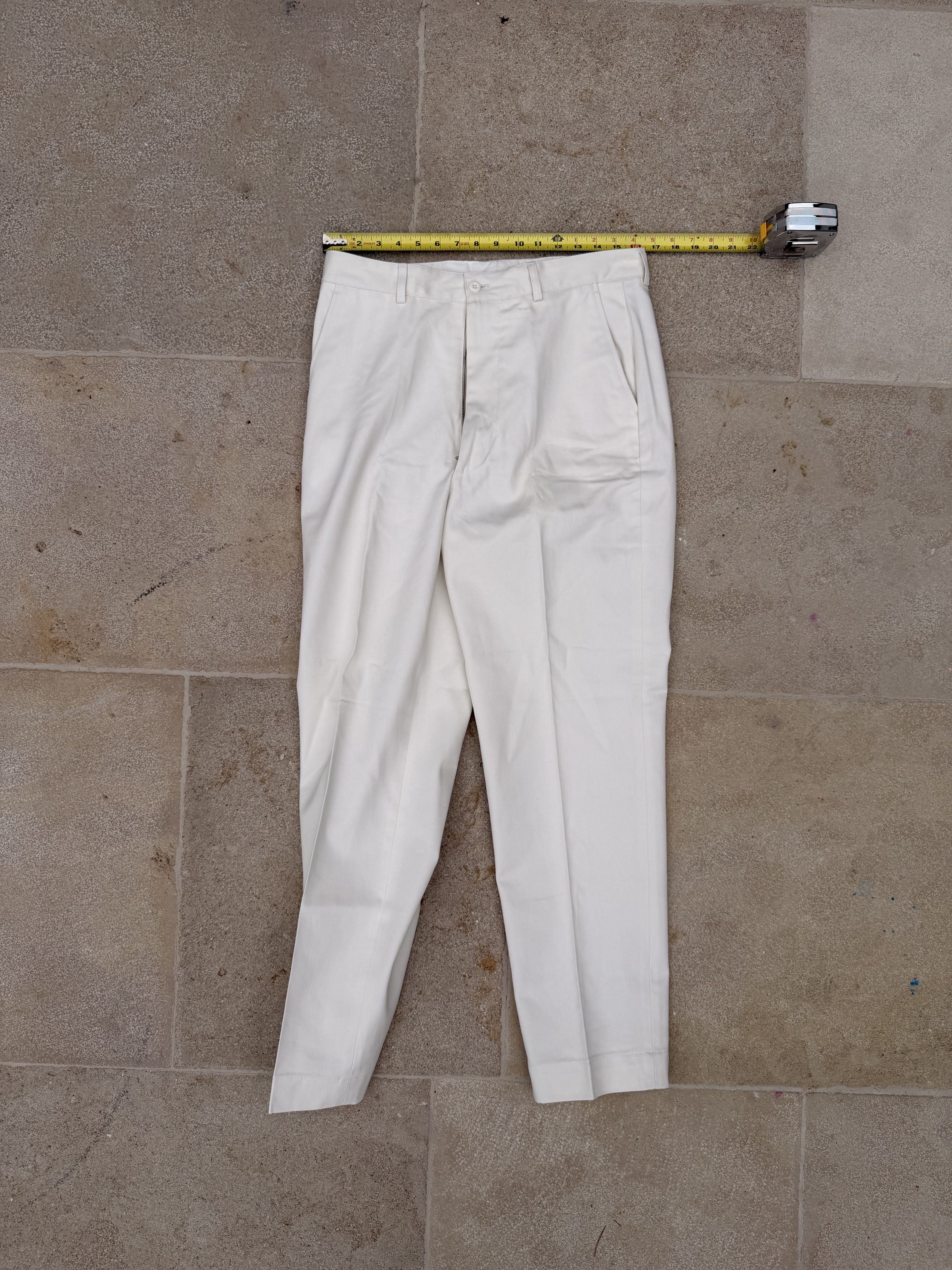 Casatlantic Casatlantic White Chino Pants - NWT Size US 32 / EU 48 - 1 Thumbnail