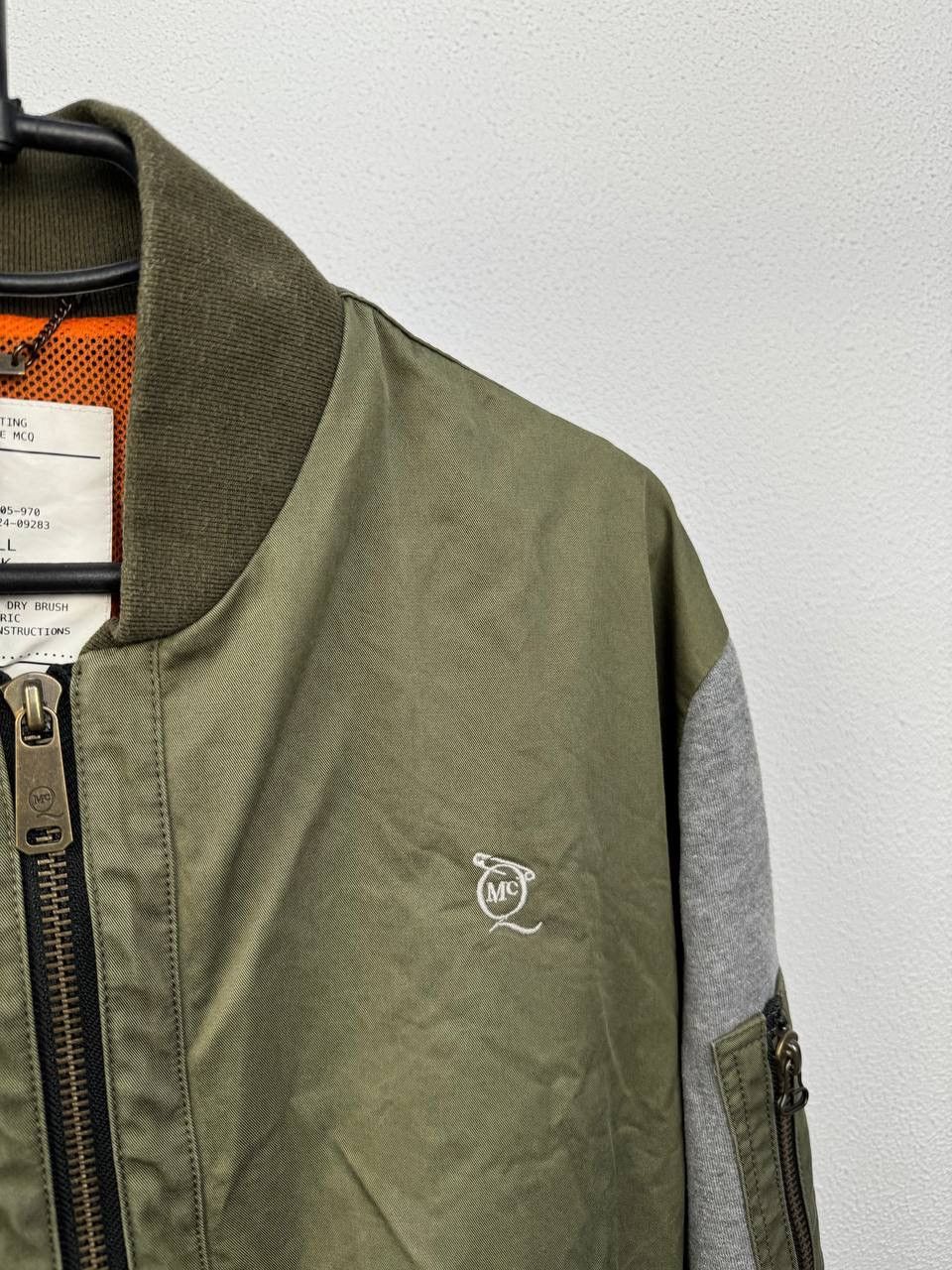 Alexander McQueen × Vintage Alexander McQueen MCQ MA-1 Giacca Bomber Jacket Size US M / EU 48-50 / 2 - 2 Thumbnail