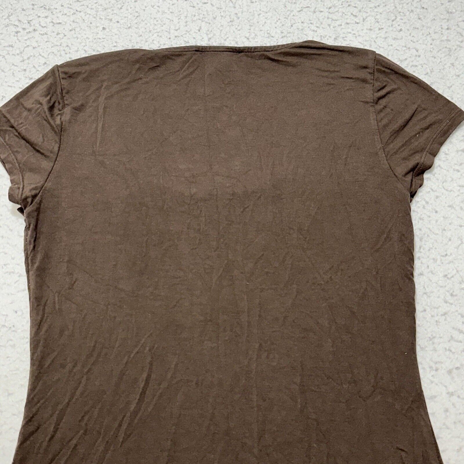 White House Black Market White House Black Market Small Scoop Neck Sequin Brown Top Size S / US 4 / IT 40 - 11 Thumbnail