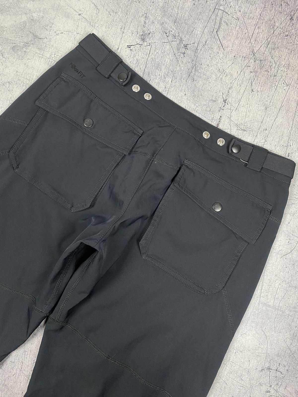 Nike × Vintage Vintage Nike Drill Joggers Pants Size 34" / US 12 / IT 48 - 10 Thumbnail