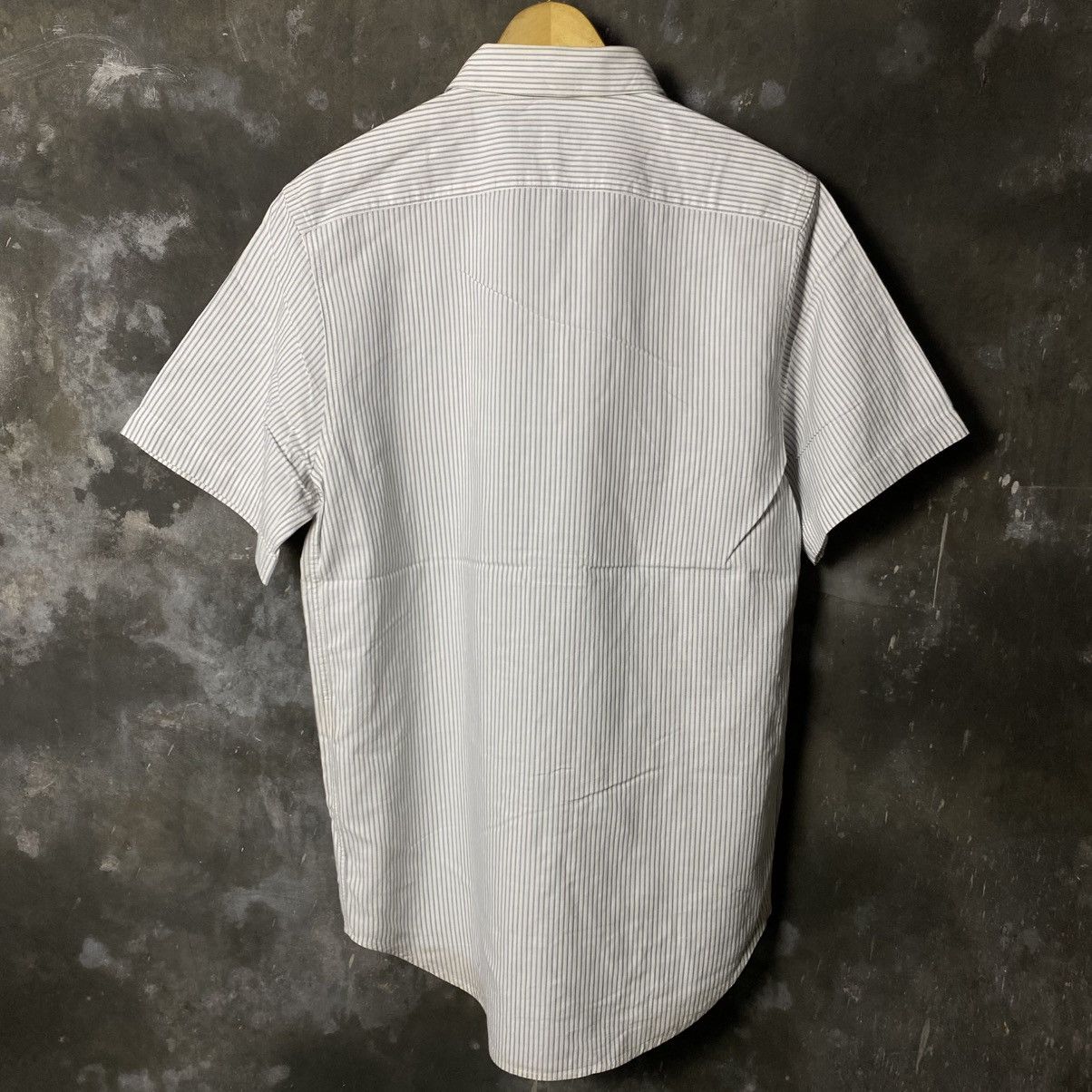 A.P.C. × Designer vintage apc stripped shirt s/s Size US L / EU 52-54 / 3 - 2 Thumbnail