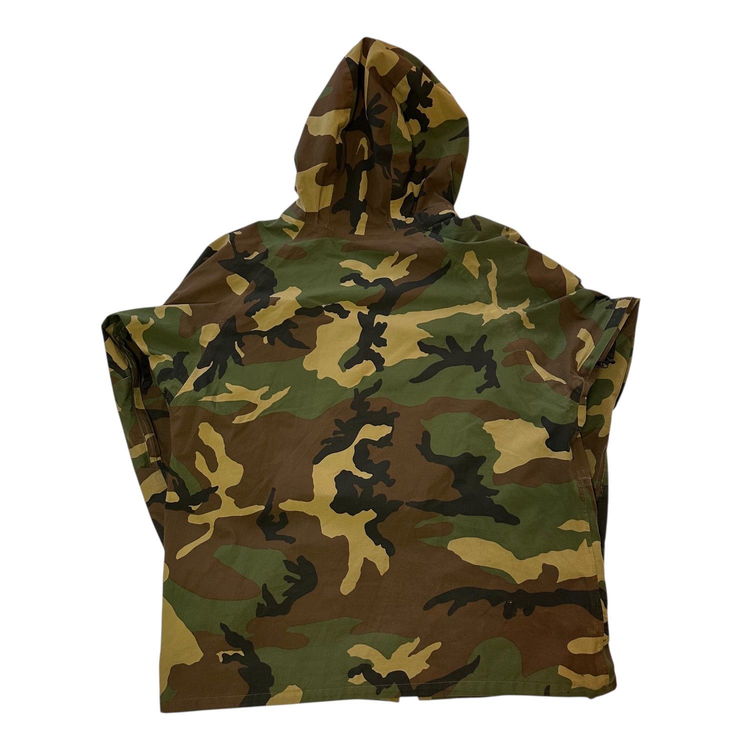 Vintage Xl Vintage US Military BDU Rain Jacket Green Camo Size US XL / EU 56 / 4 - 3 Thumbnail