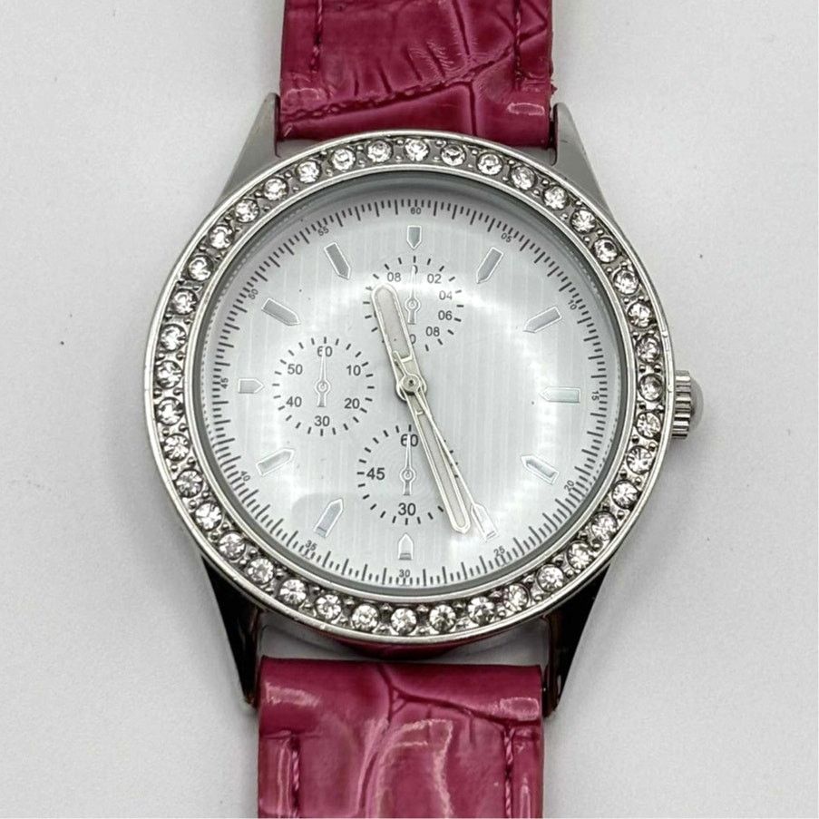 Other Pink & Silver Crystal Watch Size ONE SIZE - 3 Thumbnail