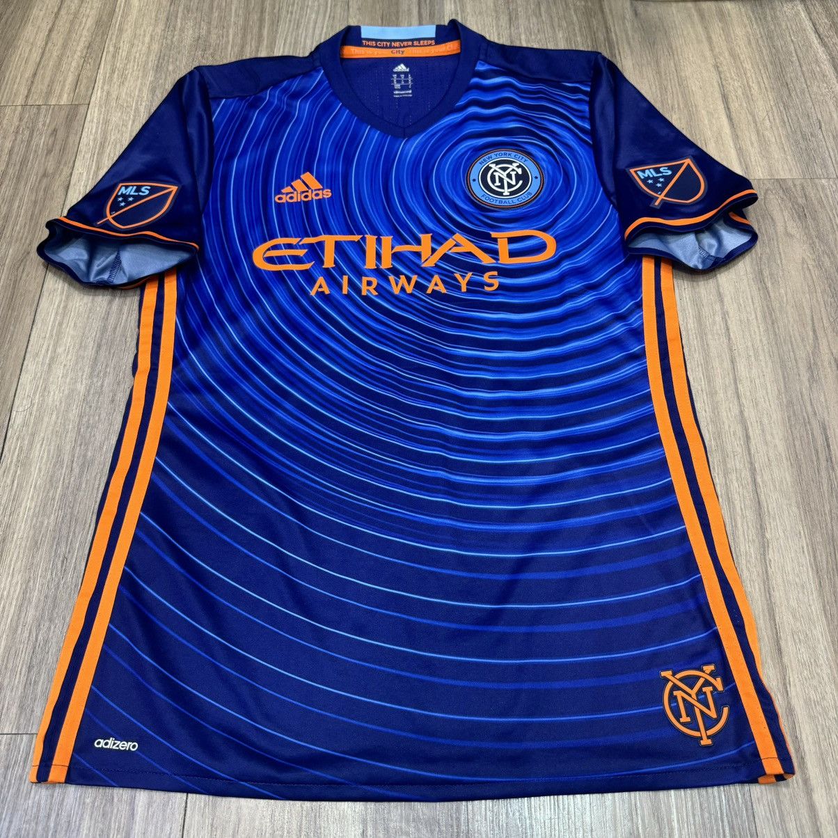 Adidas New york city 15/16 player issue away shirt #21 Pirlo Size US M / EU 48-50 / 2 - 1 Thumbnail