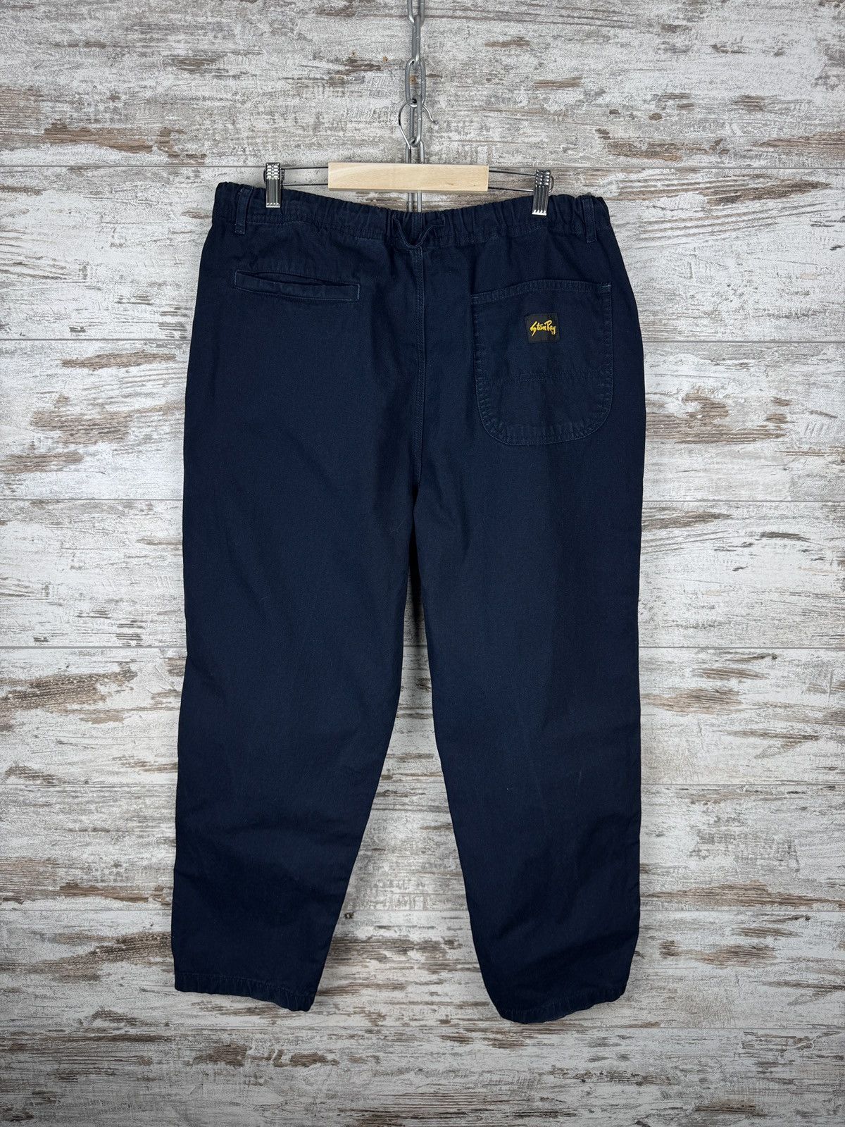 Stan Ray Mens Vintage Stan Ray Baggy pangs denim XL navy workwear usa Size US 36 / EU 52 - 11 Thumbnail
