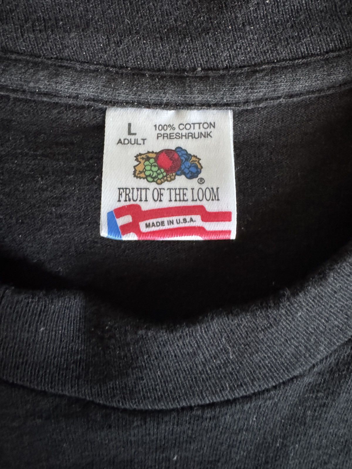 Fruit Of The Loom Vintage 80s Bling Bling Cash Money Style US Army T-shirt Size US L / EU 52-54 / 3 - 2 Thumbnail