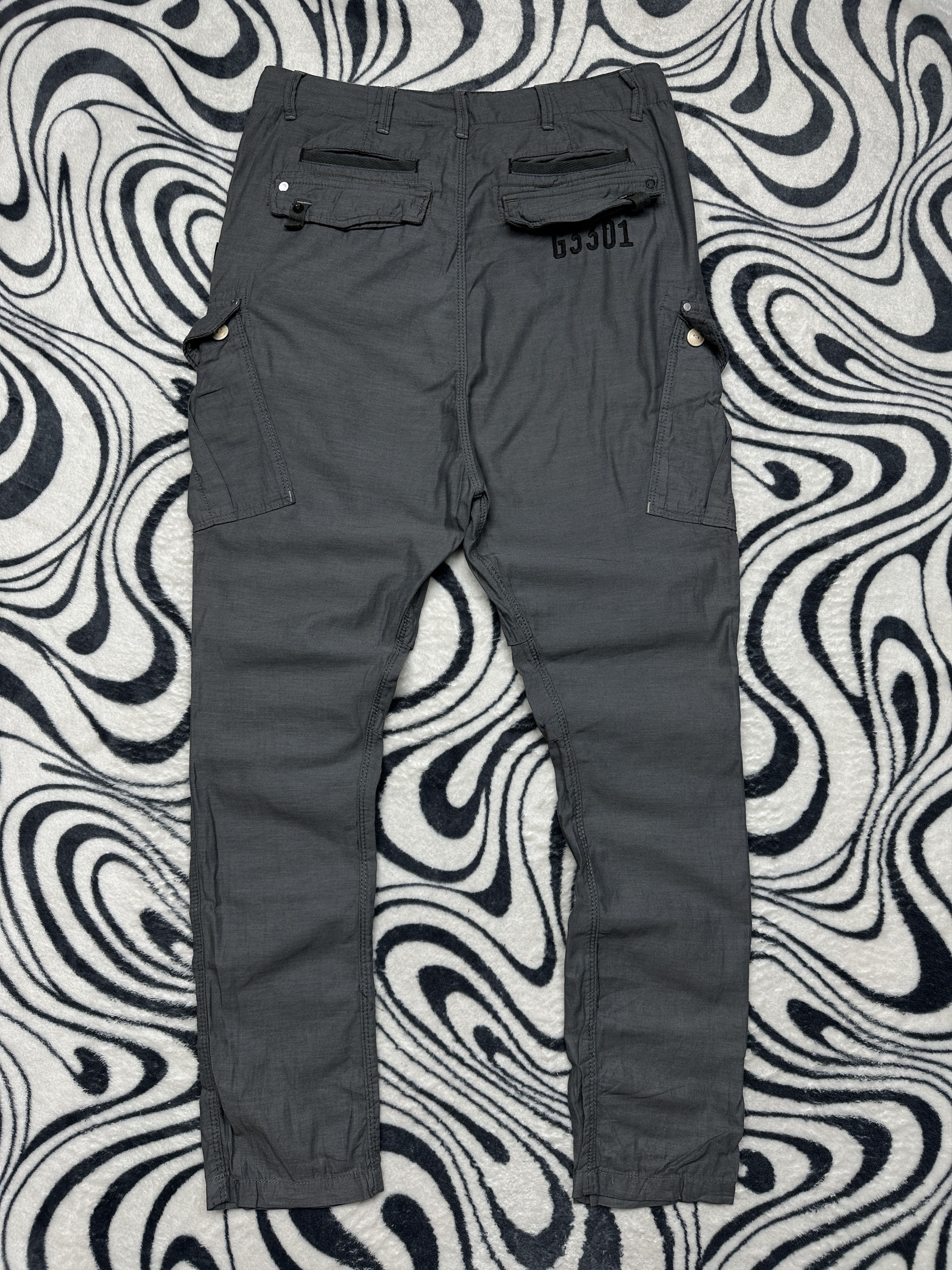 G-Star G Star Raw Rovic Laundry Loose Tapered Womens Cargo Pants Size 27" / US 4 / IT 40 - 5 Thumbnail
