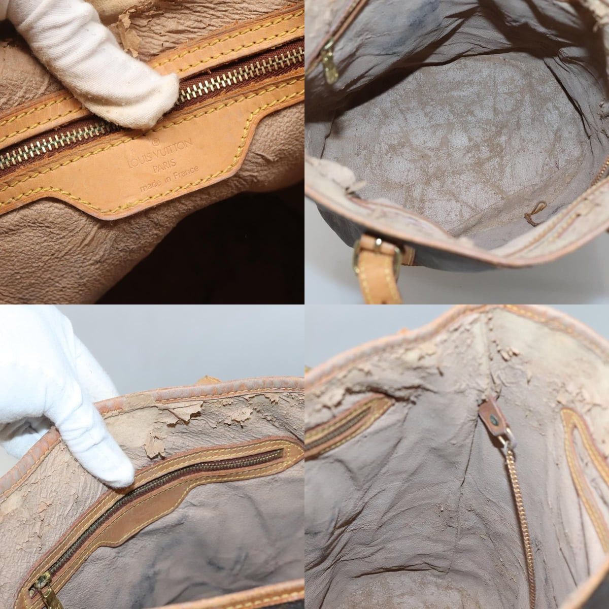 Louis Vuitton LOUIS VUITTON Monogram Bucket GM Shoulder Bag M42236 Size ONE SIZE - 11 Thumbnail