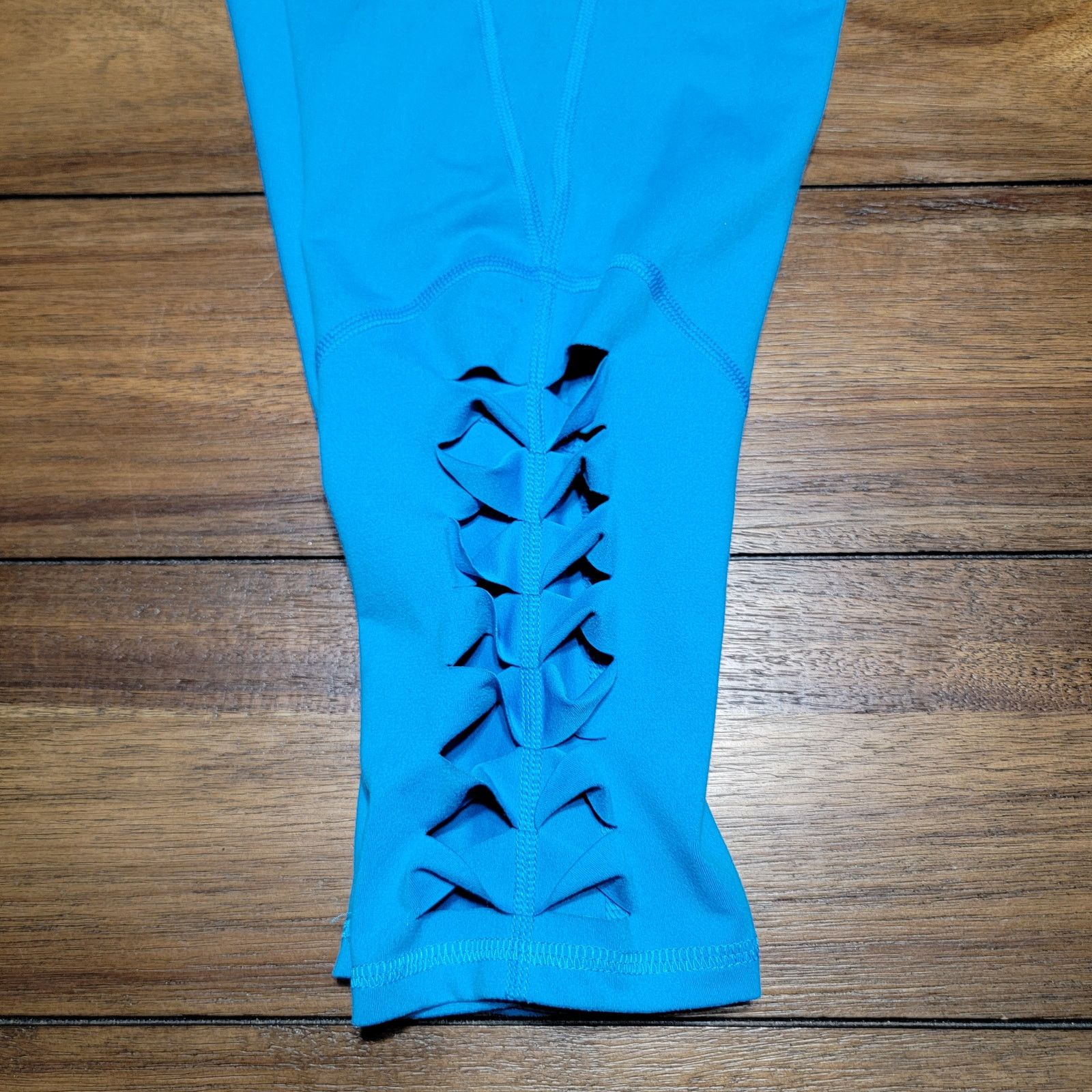 Other DSG Royal Blue Leggings w/ Cut Out Cuffs - Size 1X Size 33" - 2 Thumbnail