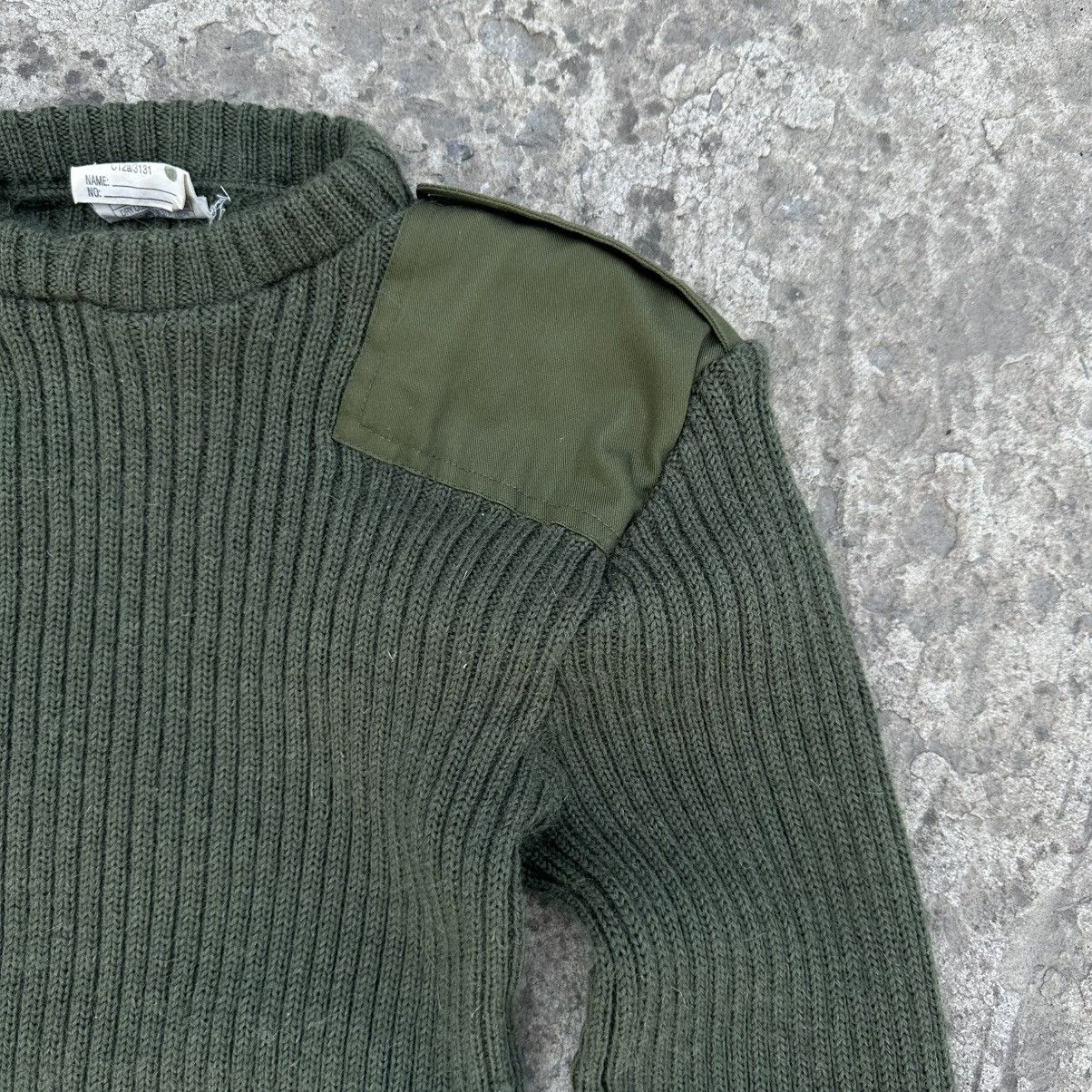 Aeronautica Militare Vintage Jersey Man’s Heavy Olive Round Neck Size 106 Size US L / EU 52-54 / 3 - 4 Thumbnail