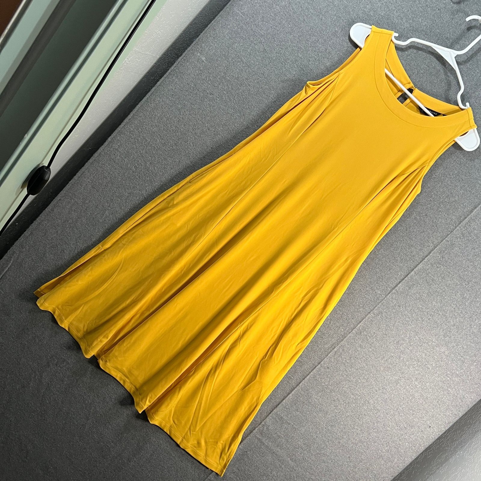 Other Susan Graver Every Day Petite Liquid Knit Midi Dress Size S / US 4 / IT 40 - 4 Thumbnail