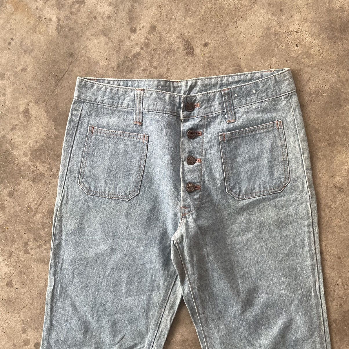 Japanese Brand Vintage Cactus Super Flare Punk LGB Style Jeans Size US 30 / EU 46 - 3 Thumbnail
