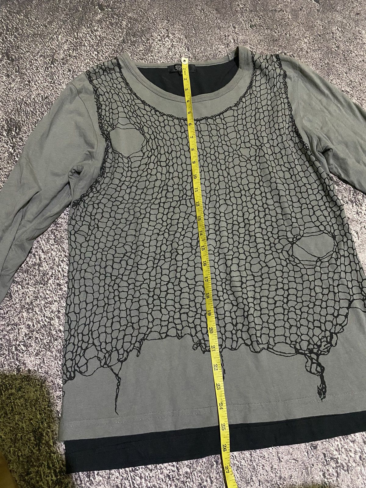 14th Addiction × Hysteric Glamour × If Six Was Nine Y2k Edge rupert mesh 2 layer ifsixwasnine long sleeve Size US L / EU 52-54 / 3 - 8 Thumbnail