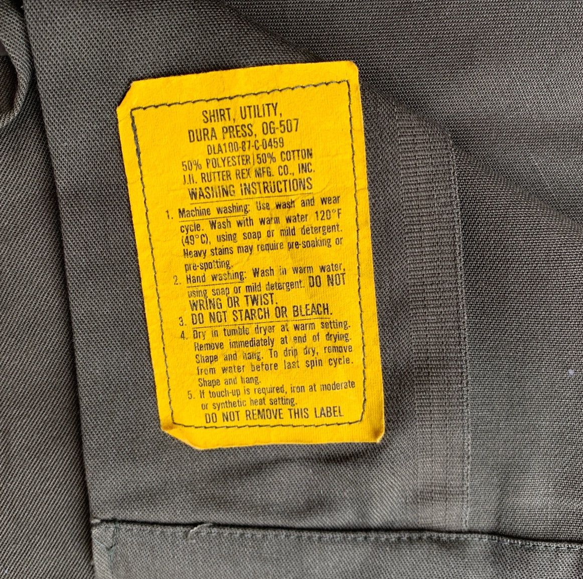 Vintage Vintage 80s OG 507 Us Marines Tour 61-62 Embroidered Logo Size US M / EU 48-50 / 2 - 11 Thumbnail