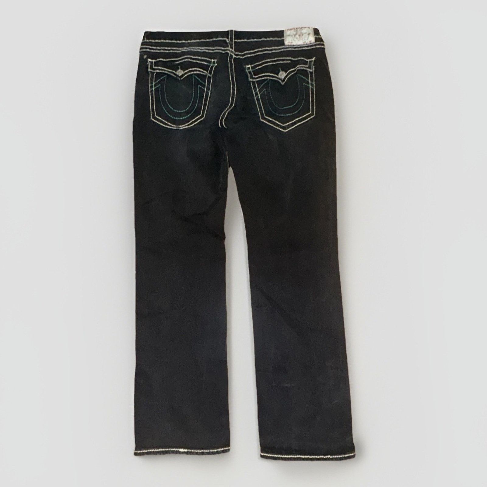 True Religion × Vintage True Religion Ricky Relaxed Fit Jeans Black 40x34 Size US 40 / EU 56 - 7 Thumbnail