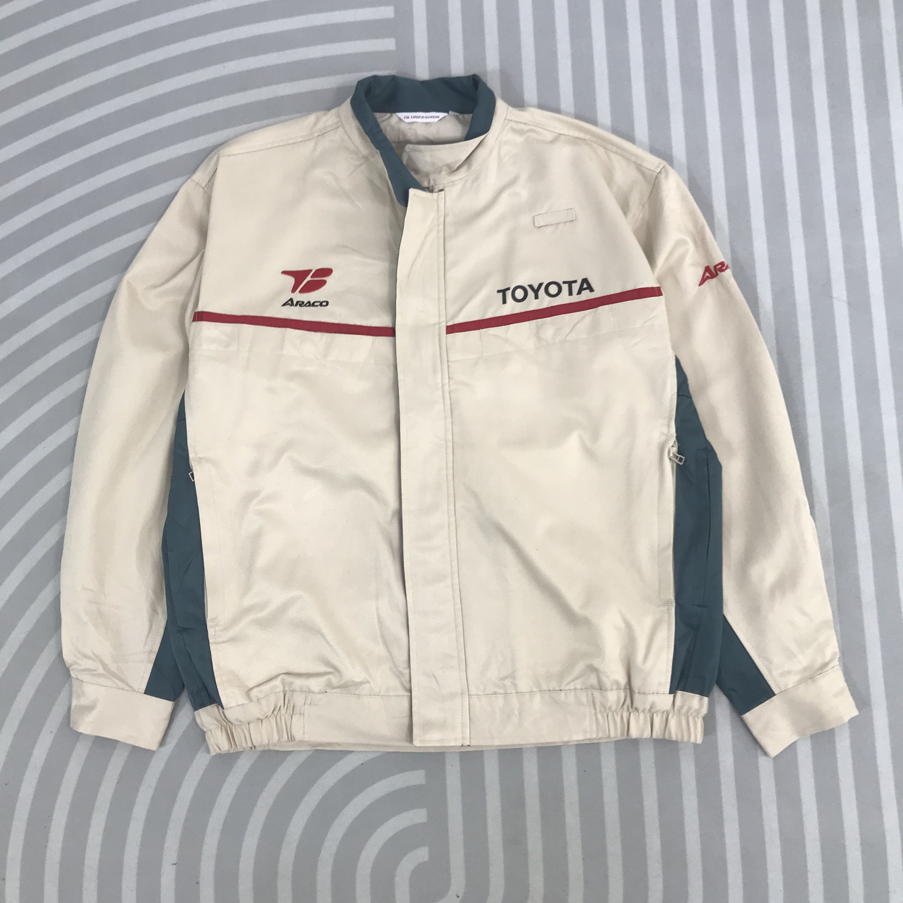Japanese Brand × Vintage Vintage Toyota x Araco Racing uniform japan Jacket Size US L / EU 52-54 / 3 - 1 Thumbnail
