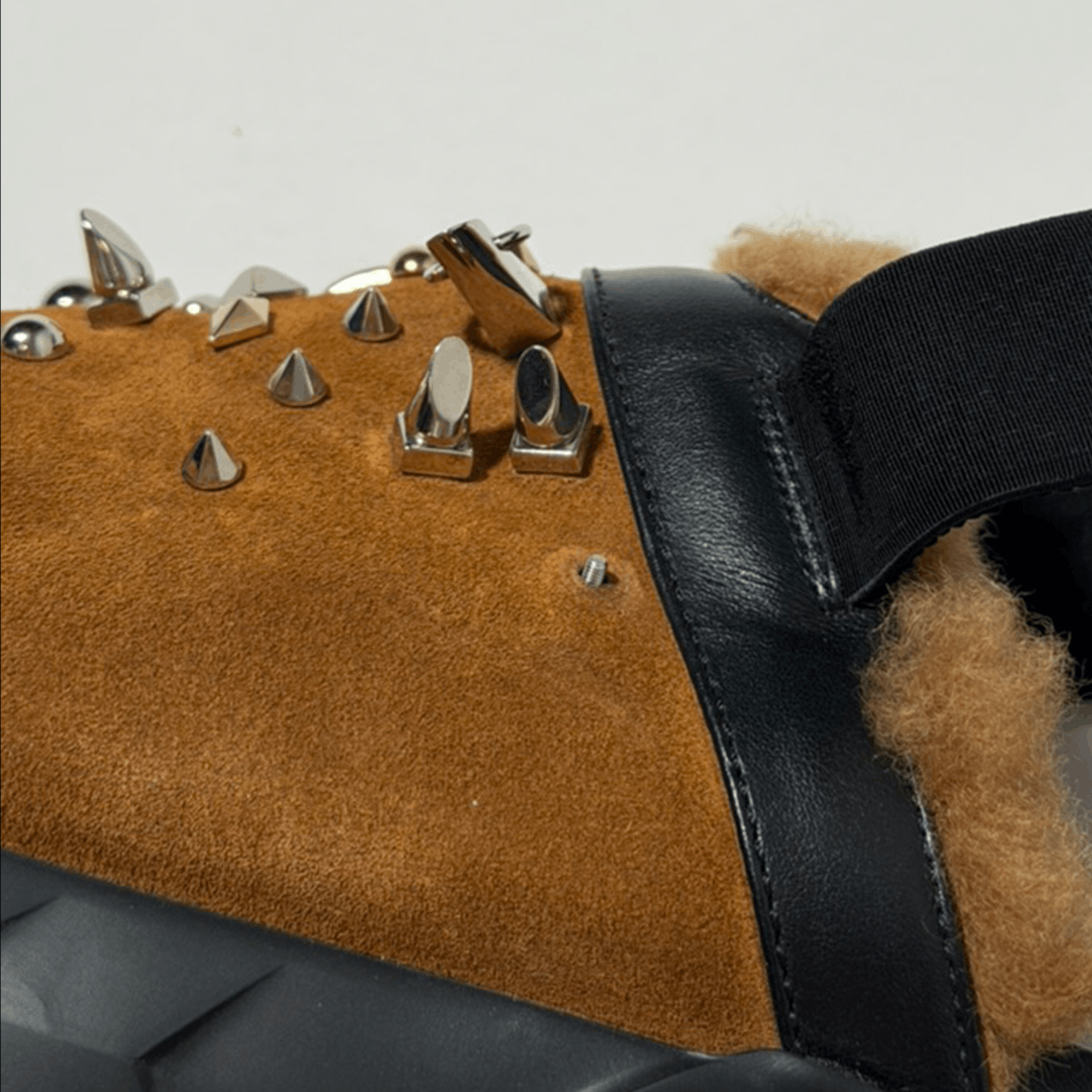 Givenchy Givenchy Brown Spiked Marshmallow Sandals Size US 9.5 / EU 42-43 - 7 Thumbnail