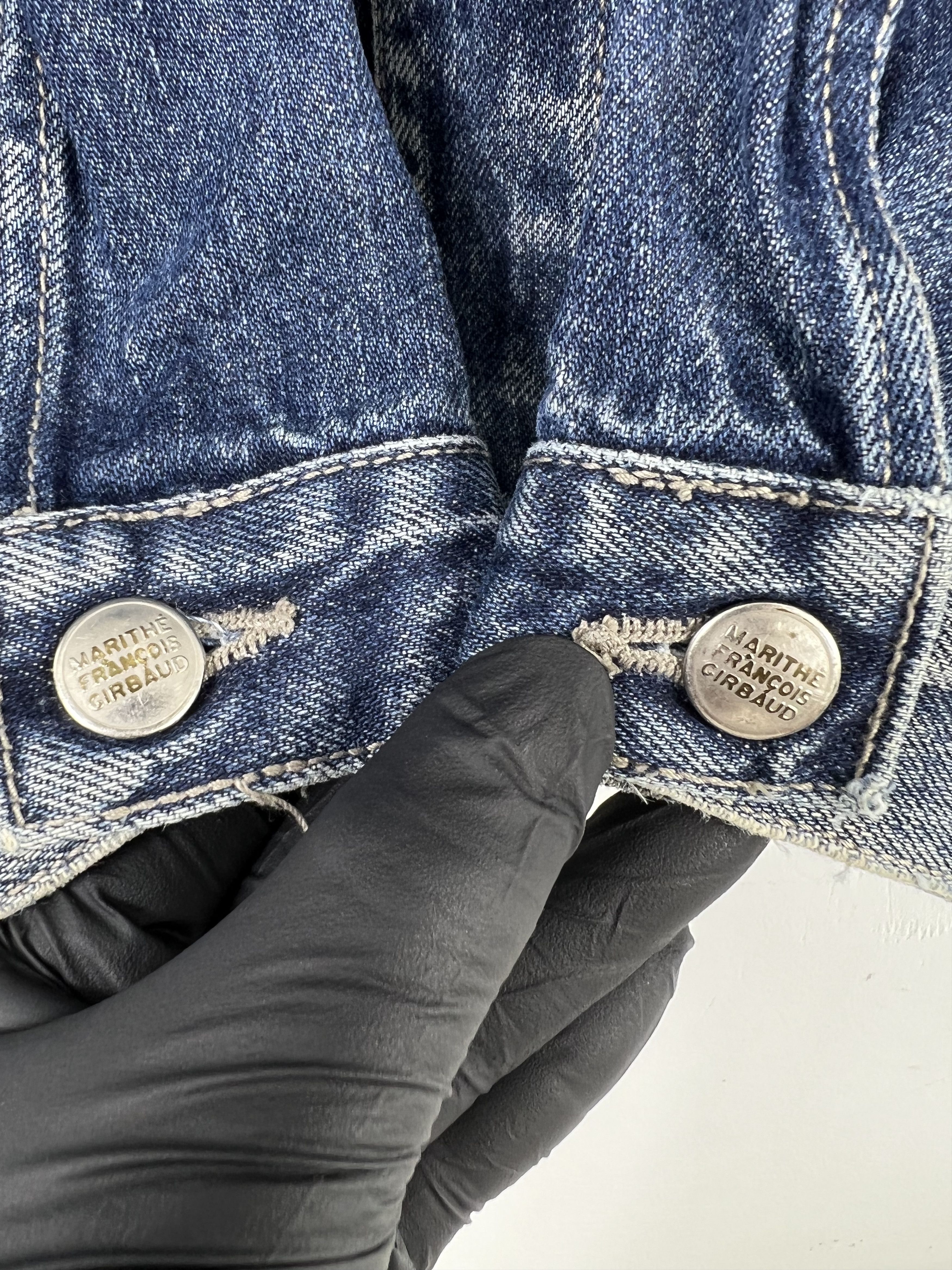 Marithe + Francois Girbaud Vintage Marithe Francois Girbaud Denim Jacket (XXL) JK099 Size US XXL / EU 58 / 5 - 4 Thumbnail