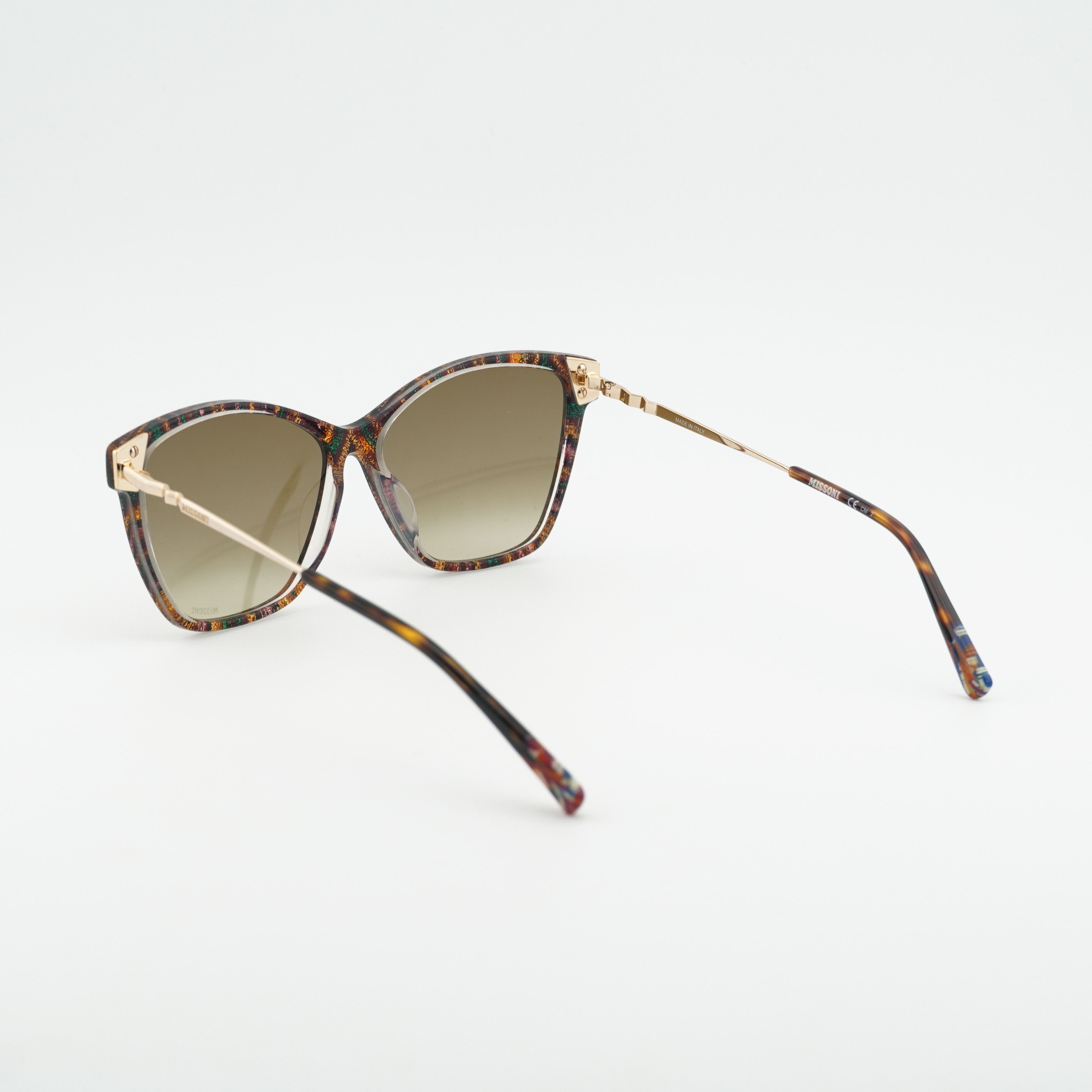 Missoni Missoni MIS 0003/S 0RNL HA Sunglasses Havana Butterfly Frame Size ONE SIZE - 4 Thumbnail