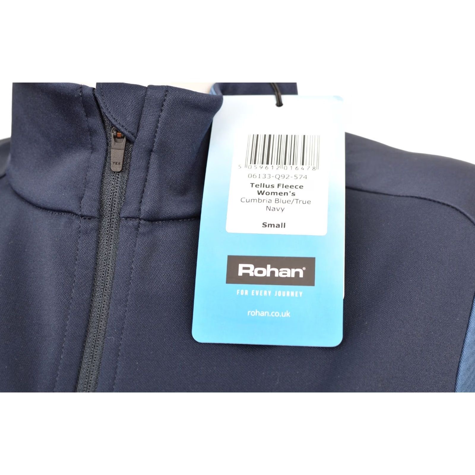 Vintage DDP Rohan Tellus Fleece Womens Cumbria Blue / True Navy Outdoor Hiking Jacket S Blue Womens 90s? Size S / US 4 / IT 40 - 3 Thumbnail