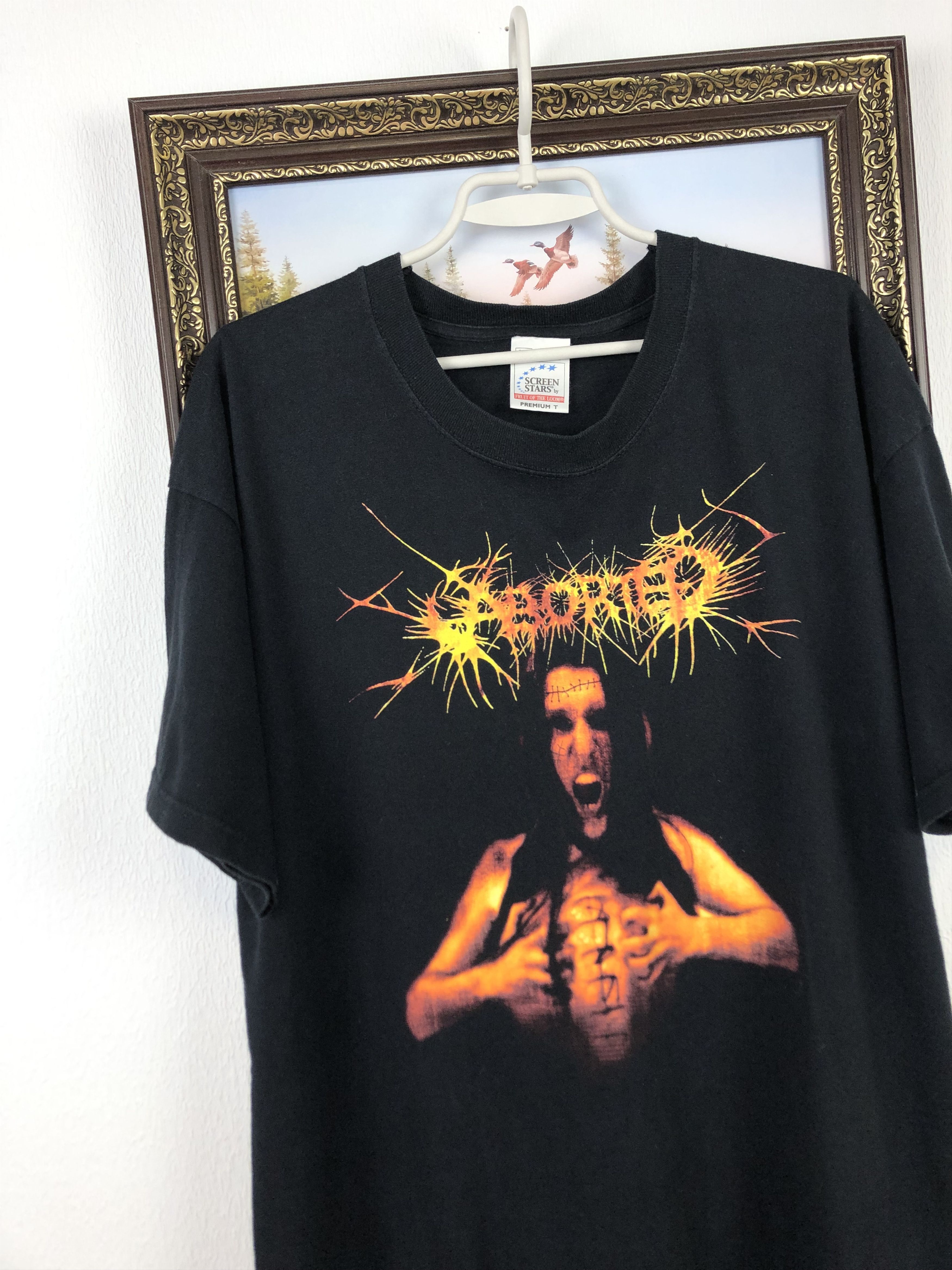 Band Tees Vintage Aborted Mankind Created To Kill Metal Shirt Tee Band Size US XL / EU 56 / 4 - 3 Thumbnail