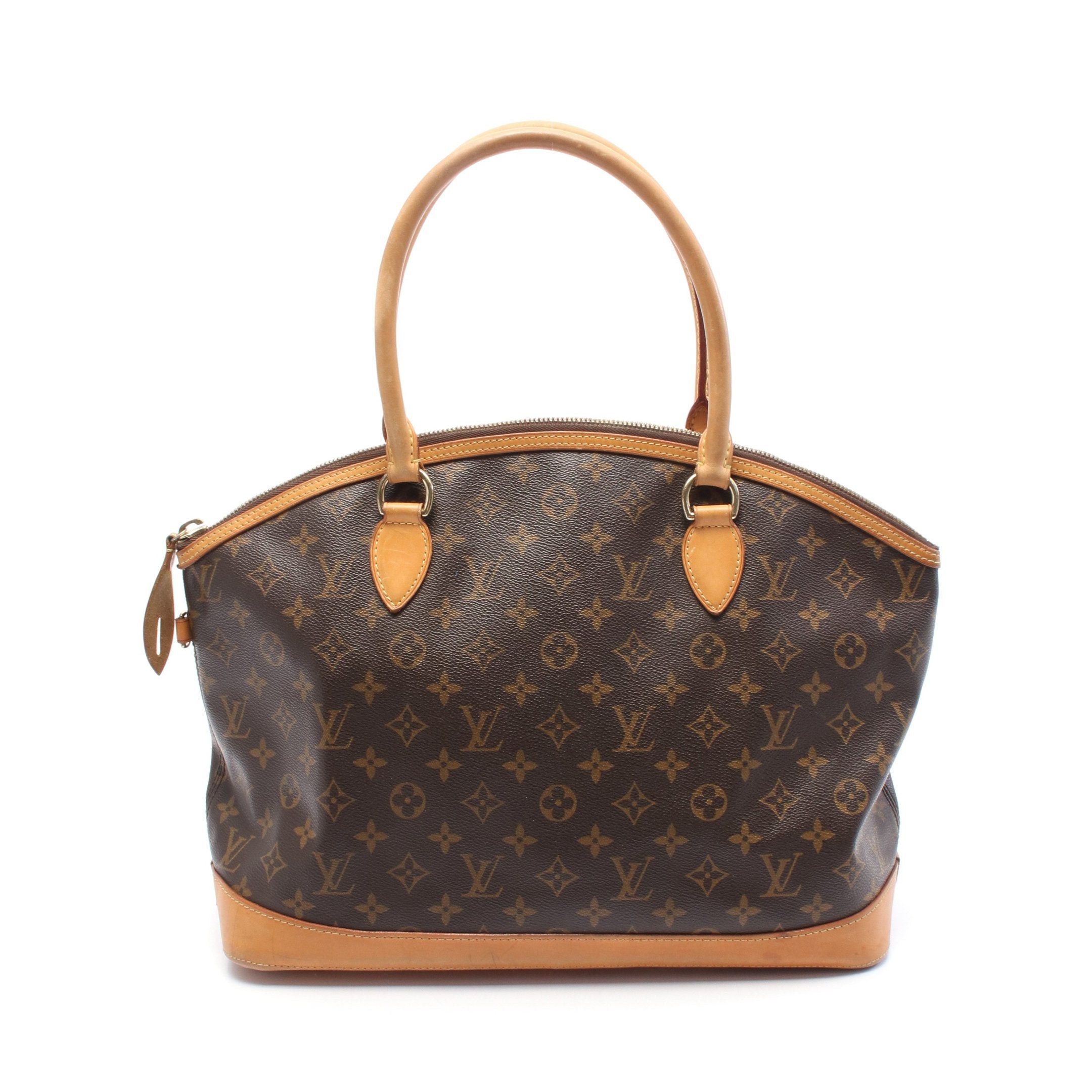 Louis Vuitton Louis Vuitton Lockit Horizontal Monogram Handbag Tote Bag Leather Brown Size ONE SIZE - 1 Thumbnail