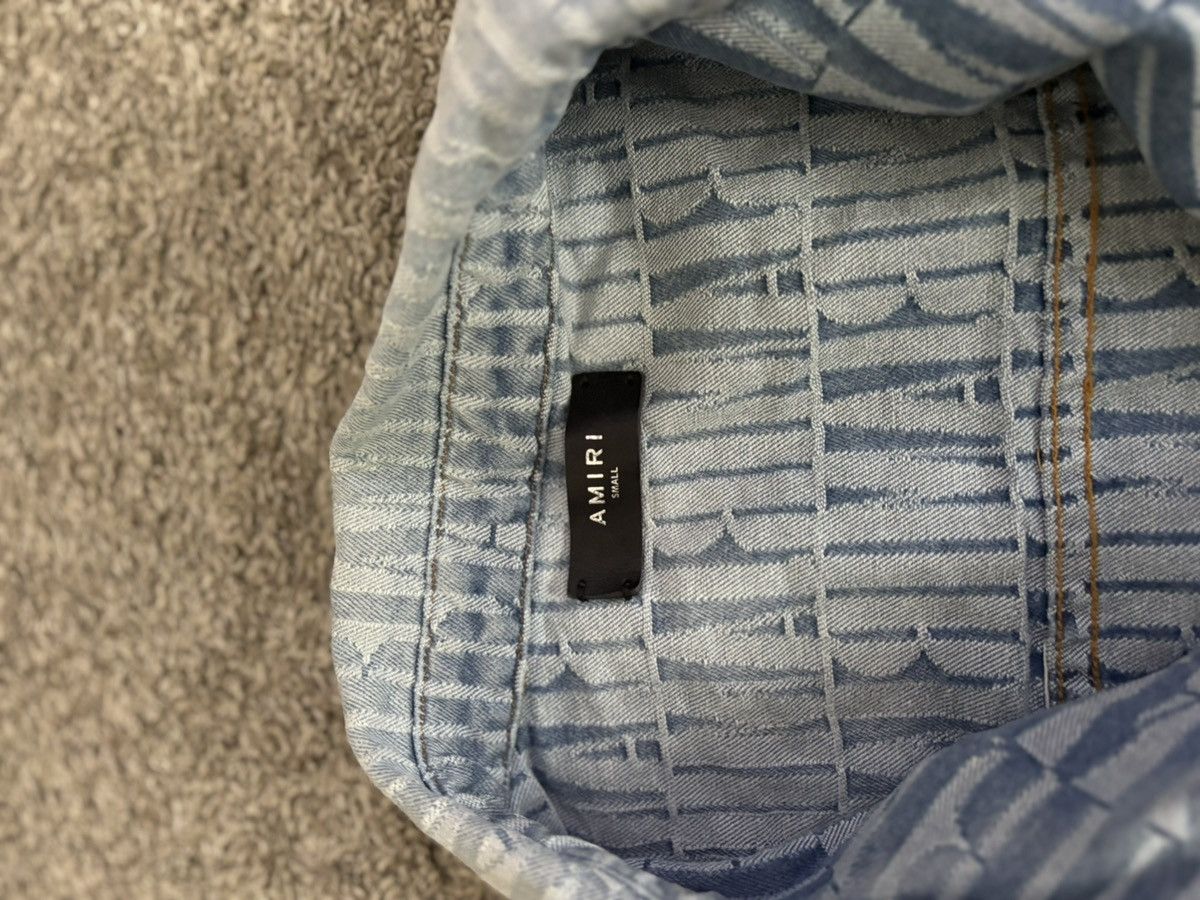 Amiri Amiri Jaquard Denim Shirt Size US S / EU 44-46 / 1 - 3 Thumbnail