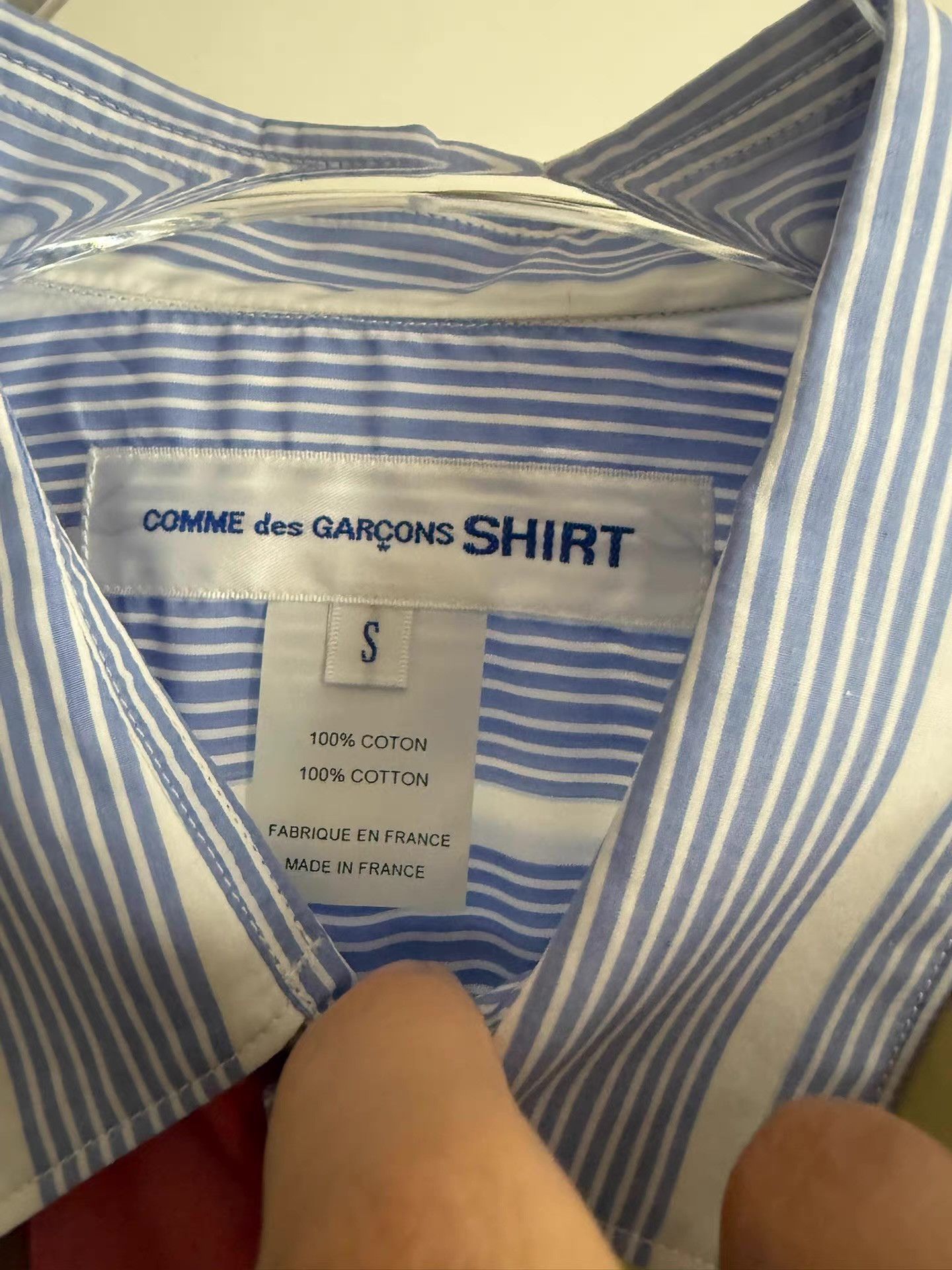 Comme des Garcons Comme des Garçons Shirt CDG spliced shirt Q17 Size US S / EU 44-46 / 1 - 3 Thumbnail
