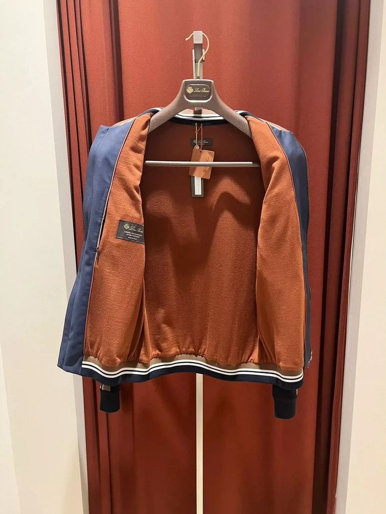 Loro Piana LORO PIANA Merino Knitted Jacket with Initial Wool Cut Size US M / EU 48-50 / 2 - 2 Thumbnail